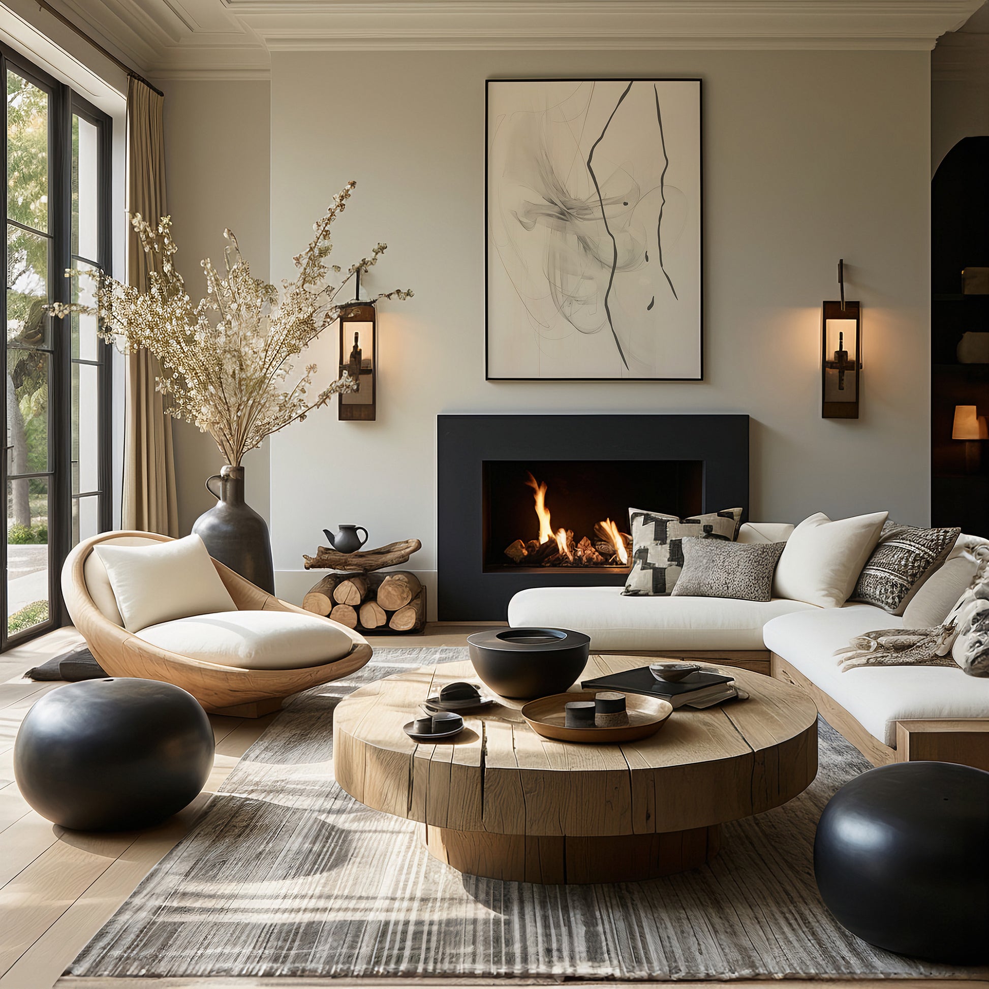 Design Concept No. 39 for Ethereal Contour Modern Poster Art