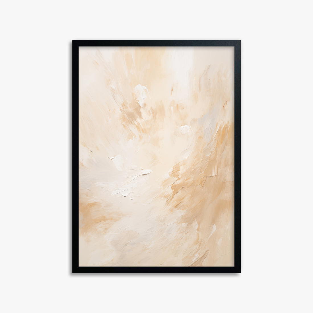 Sunlit Whisp, 50x70cm Framed Poster With Black Frame
