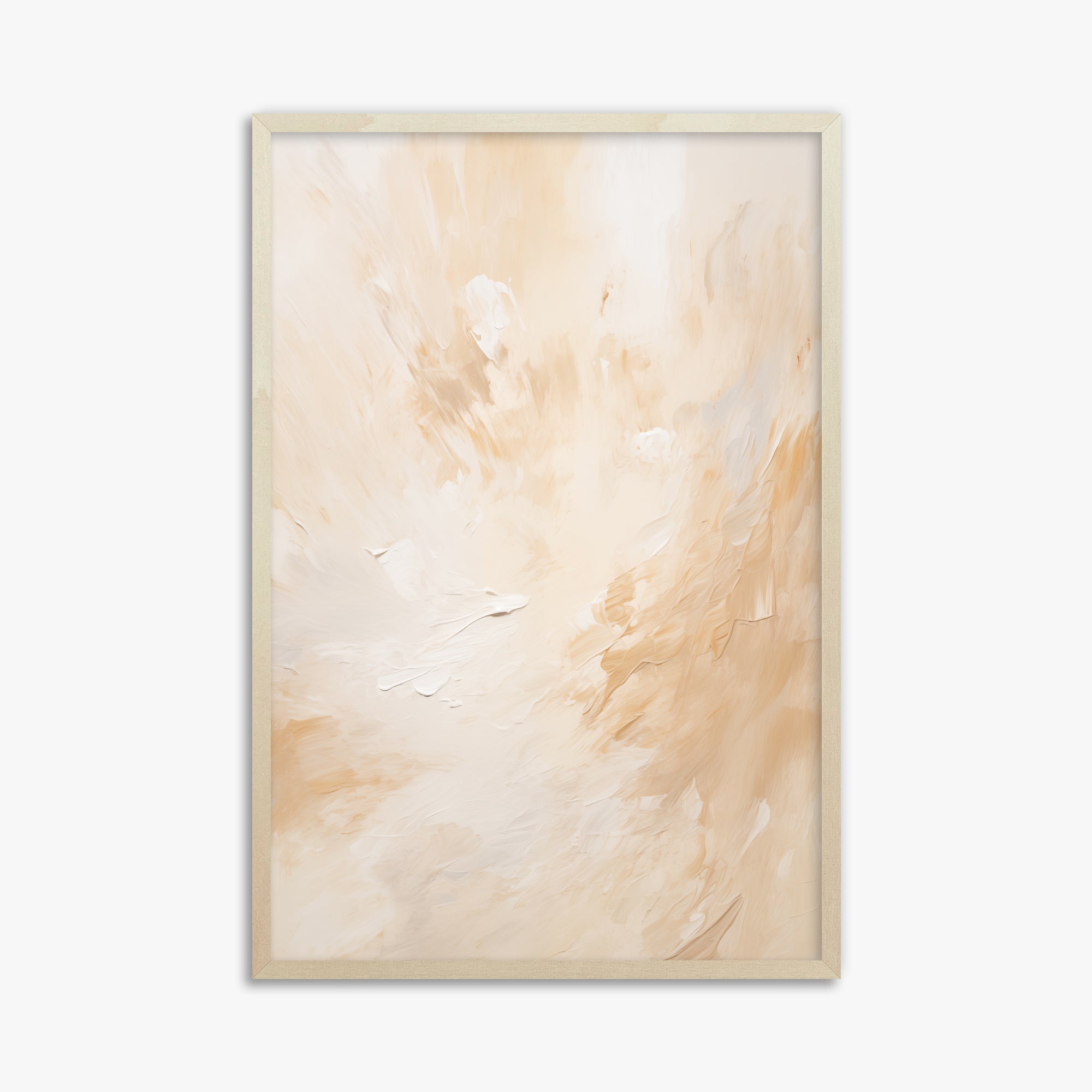 Sunlit Whisp, 61x91cm Framed Poster With Lime Wood Frame