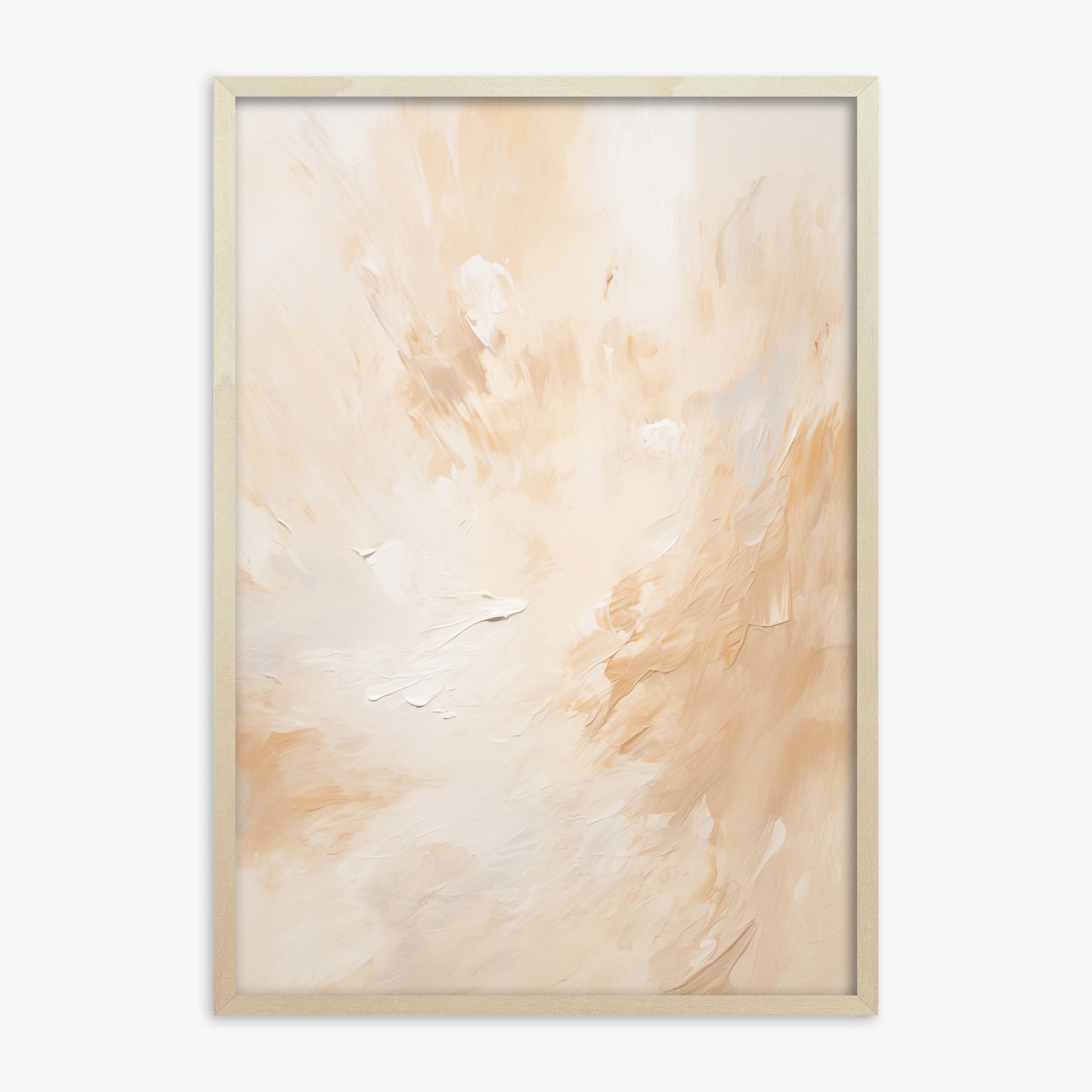 Sunlit Whisp, 70x100cm Framed Poster With Lime Wood Frame