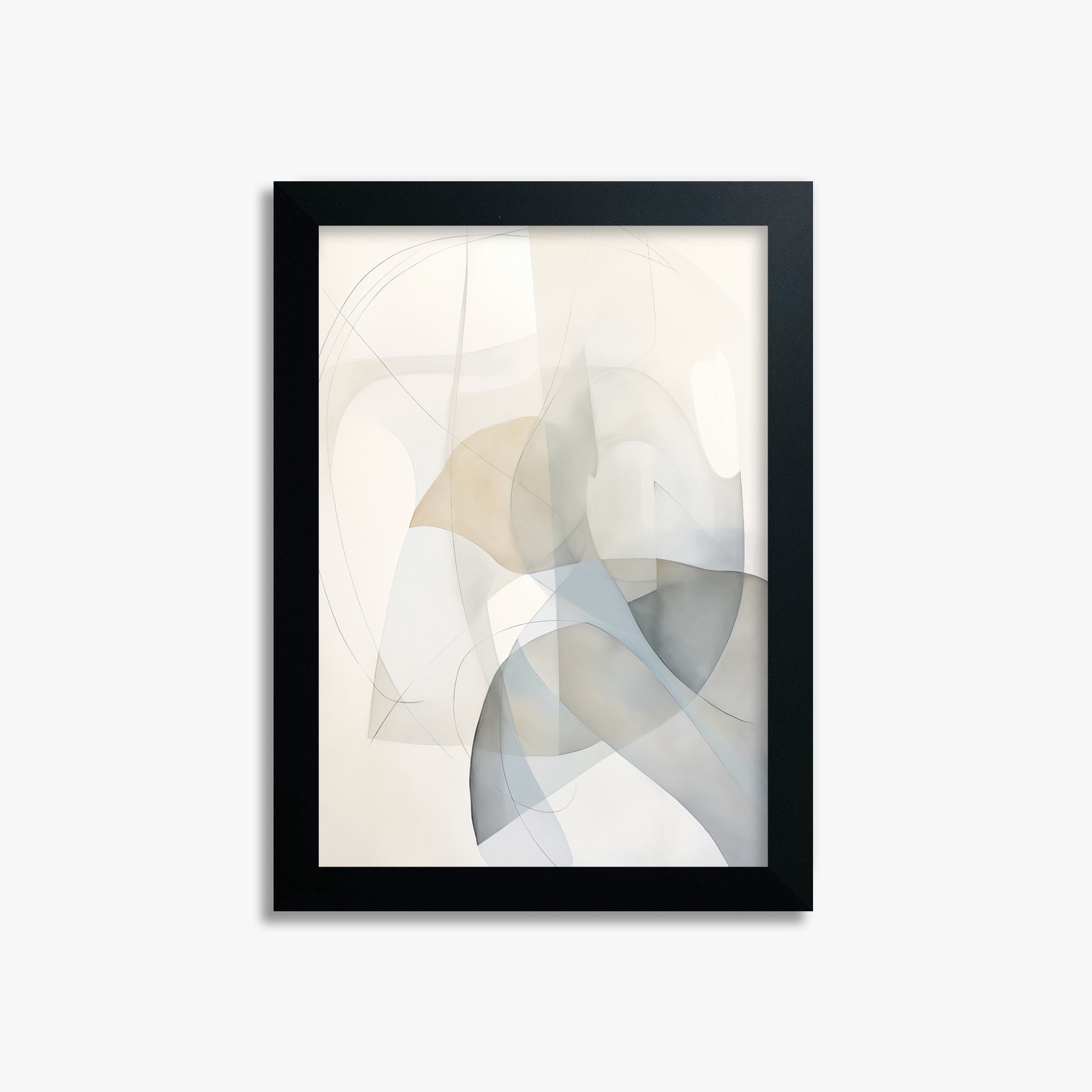 Celestial Flow, 21x30cm Framed Poster With Black Frame