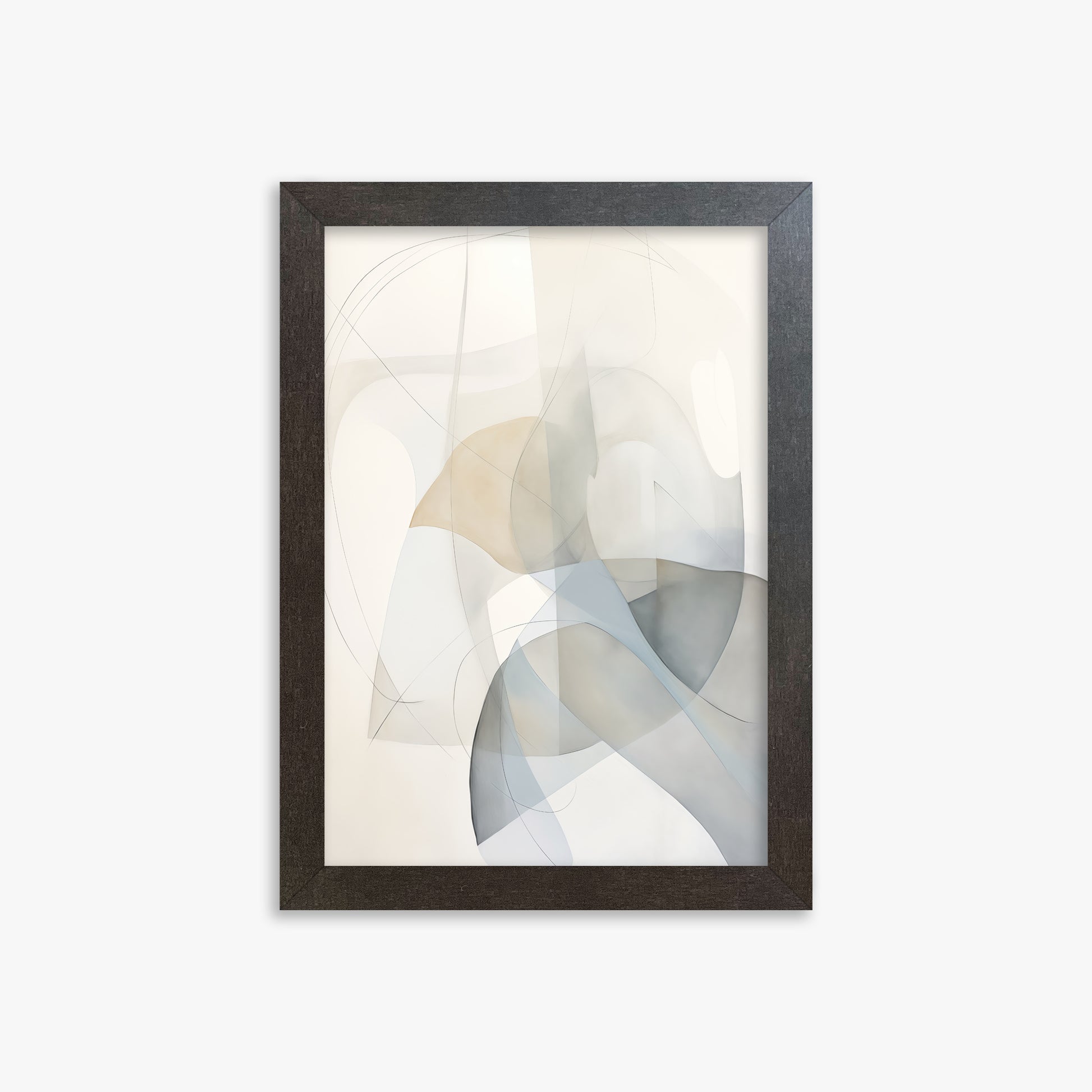 Celestial Flow, 21x30cm Framed Poster With Espresso Frame