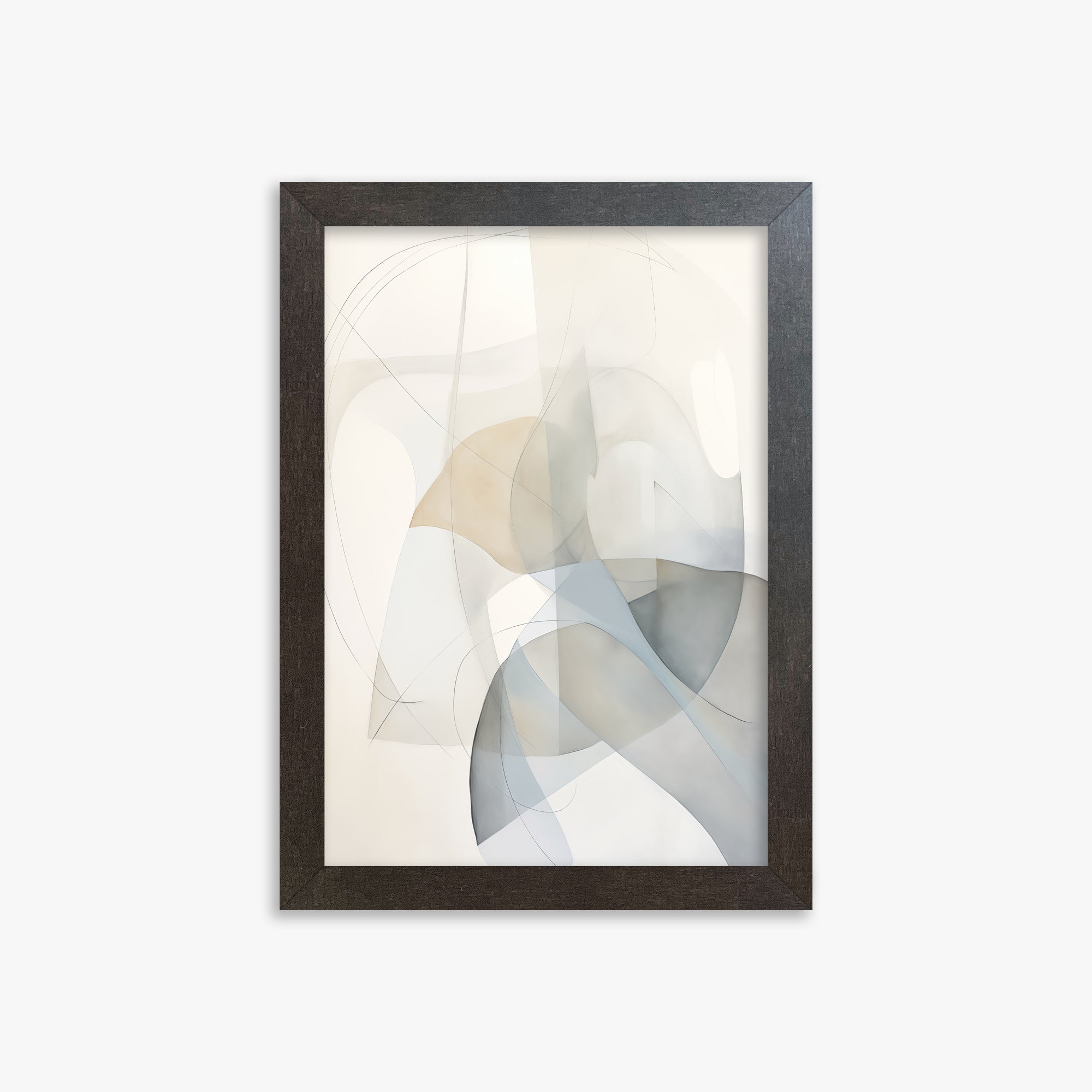 Celestial Flow, 21x30cm Framed Poster With Espresso Frame