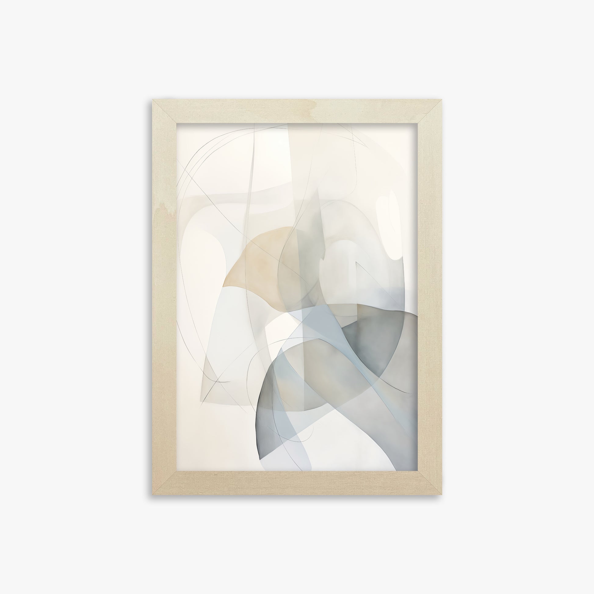 Celestial Flow, 21x30cm Framed Poster With Lime Wood Frame