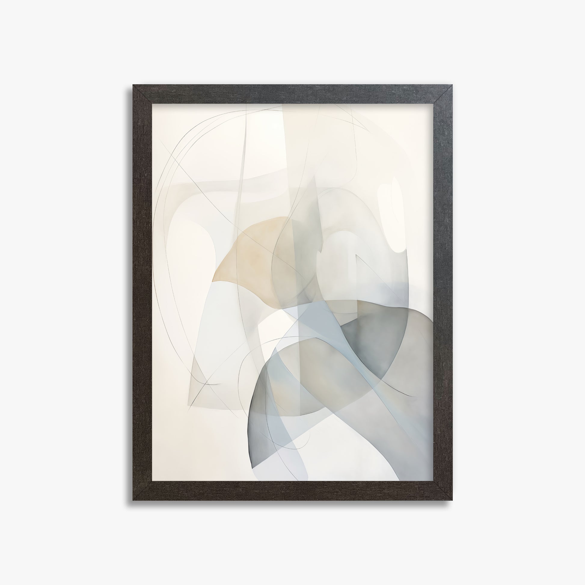 Celestial Flow, 30x40cm Framed Poster With Espresso Frame