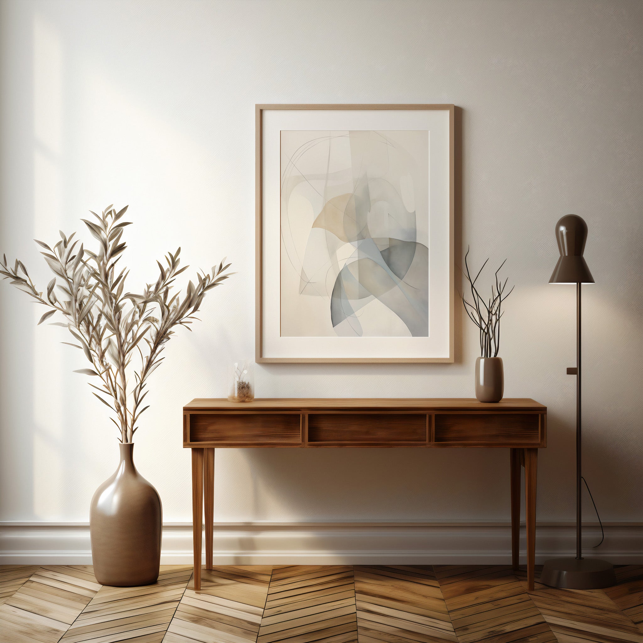 Design Concept No. 37 for Celestial Flow Modern Poster Art