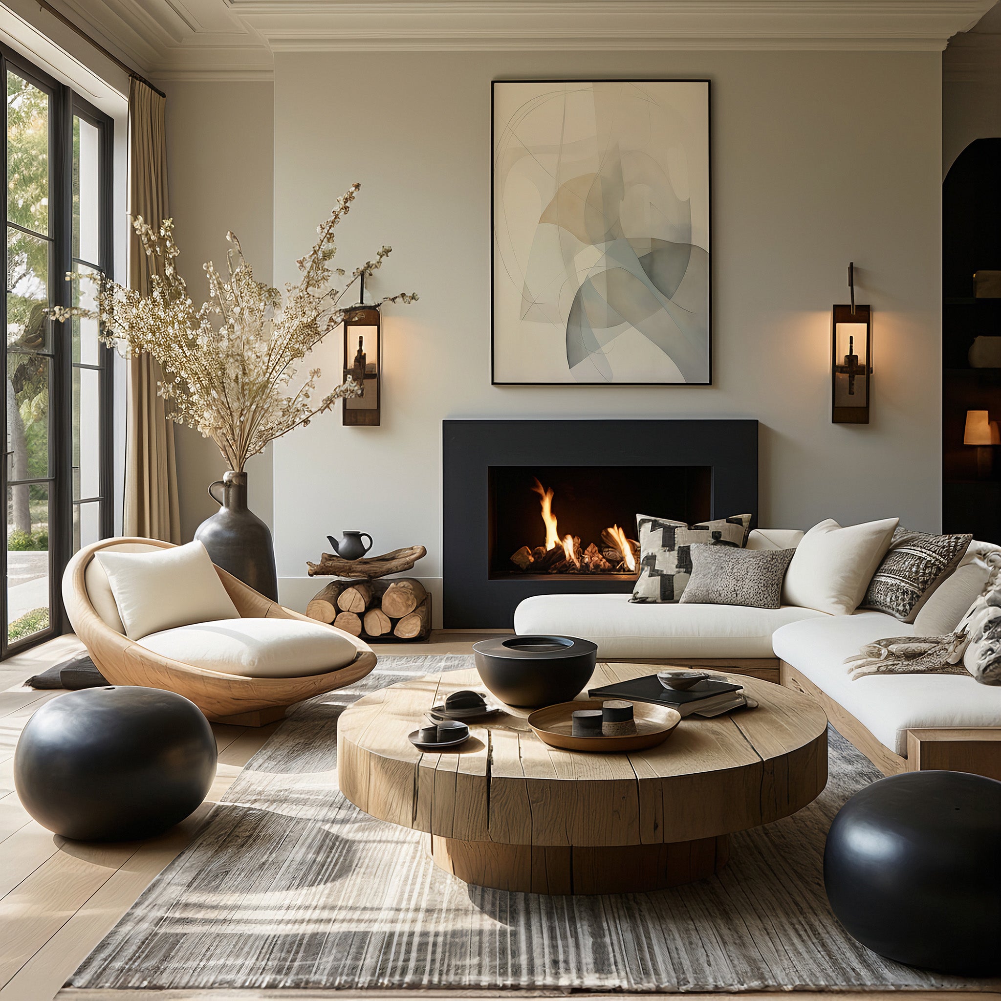 Design Concept No. 39 for Celestial Flow Modern Poster Art