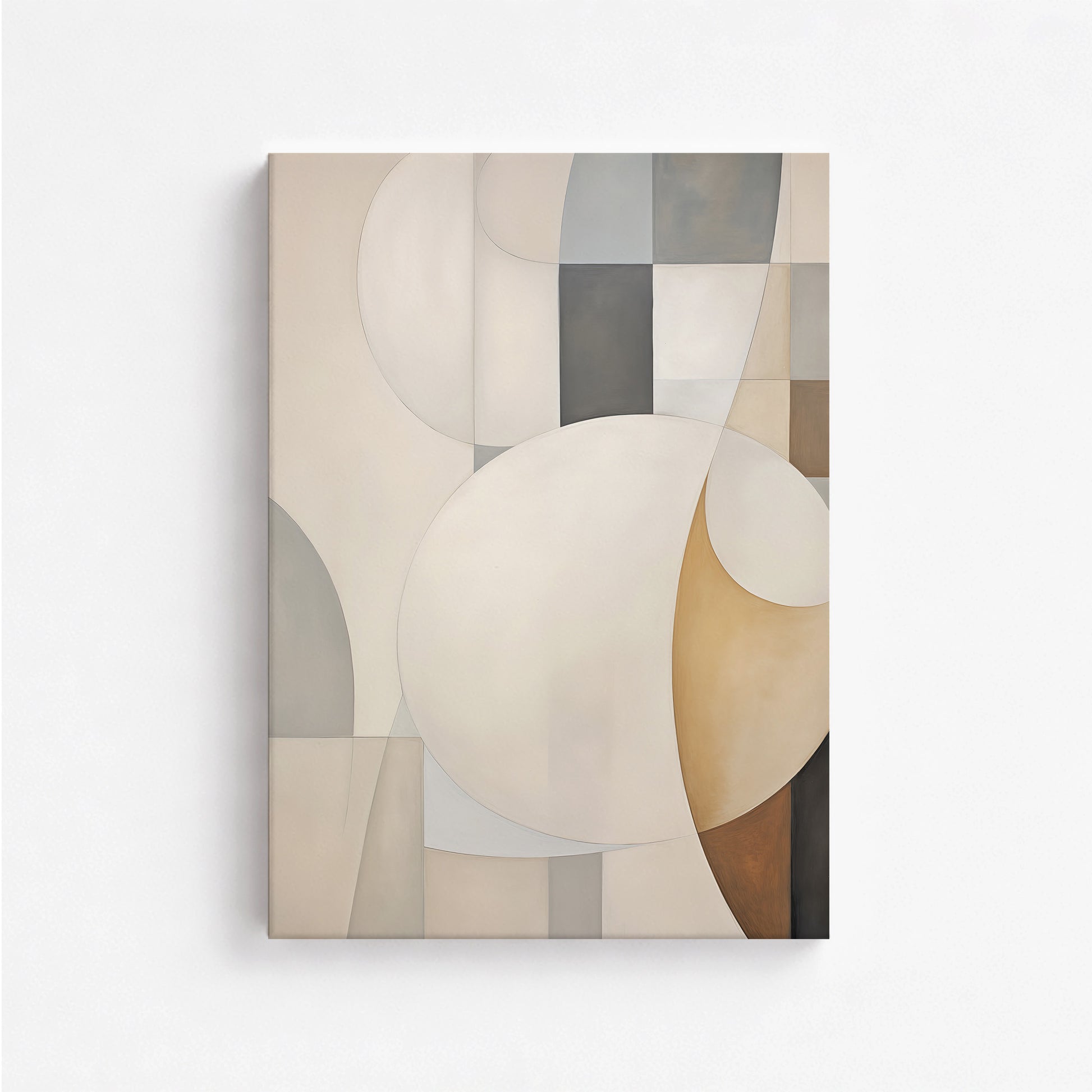 Gentle Orbits, 50x70cm Satin Canvas Art Reproduction