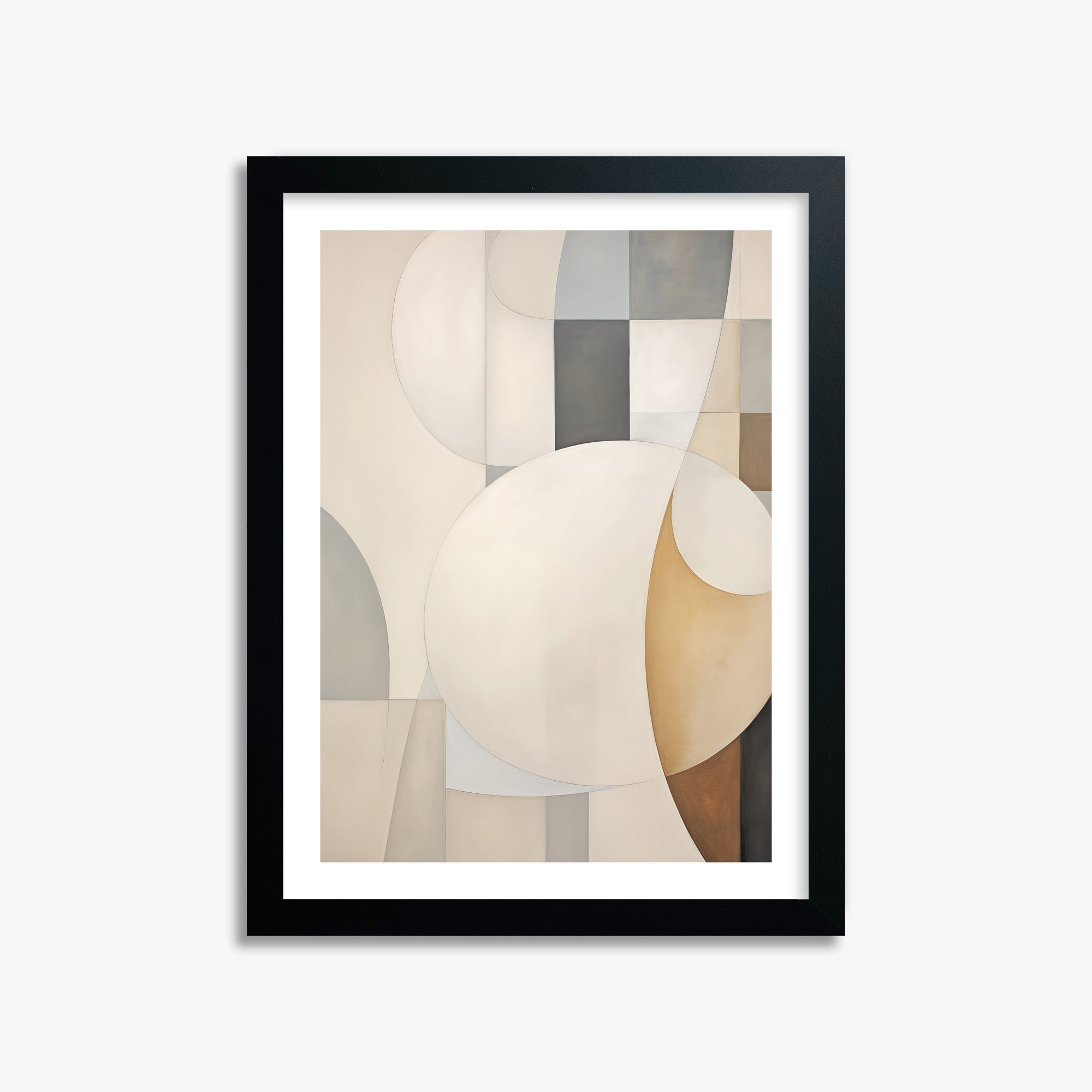 Gentle Orbits, 30x40cm Black Framed Art Reproduction