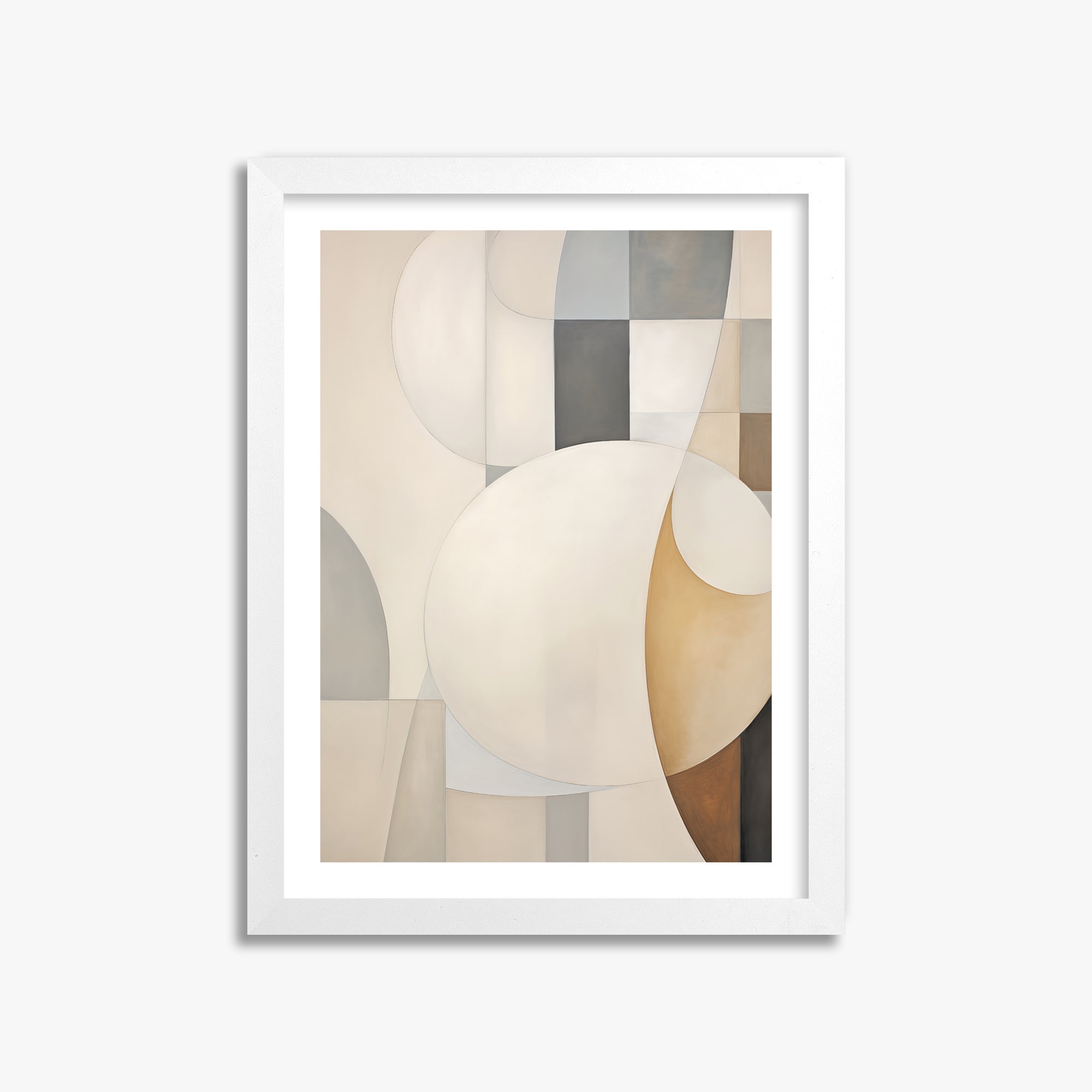 Gentle Orbits, 30x40cm Whitek Framed Art Reproduction
