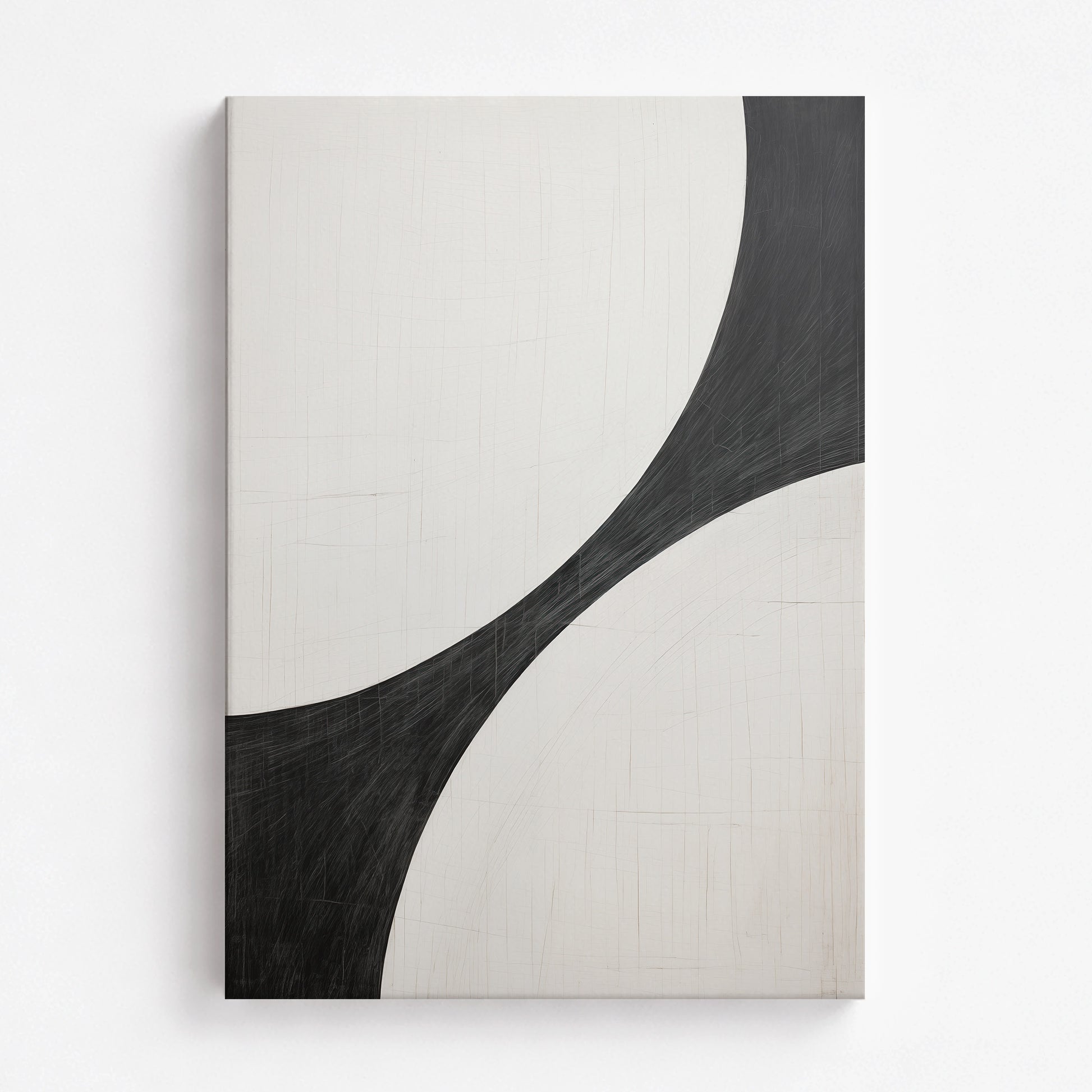 Duality Curve, 70x100cm Satin Canvas Poster