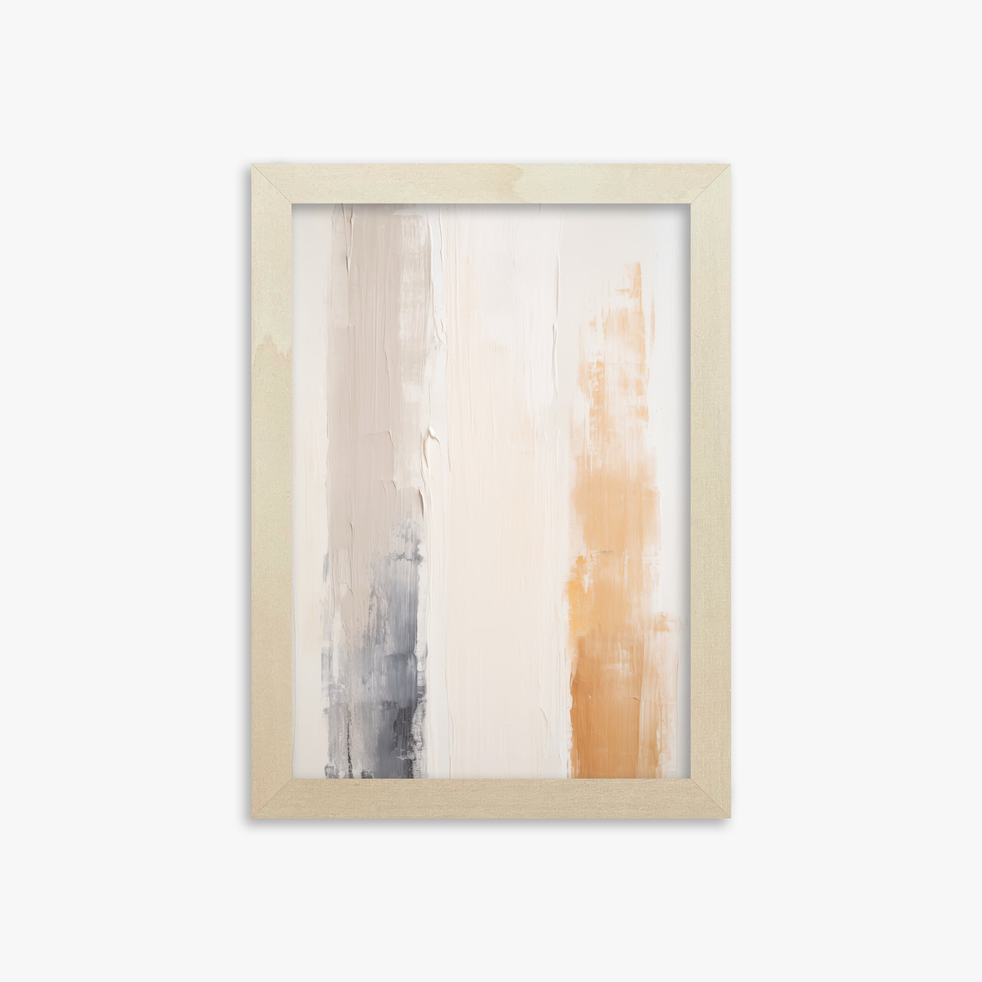Warm Strata, 21x30cm Framed Poster With Lime Wood Frame