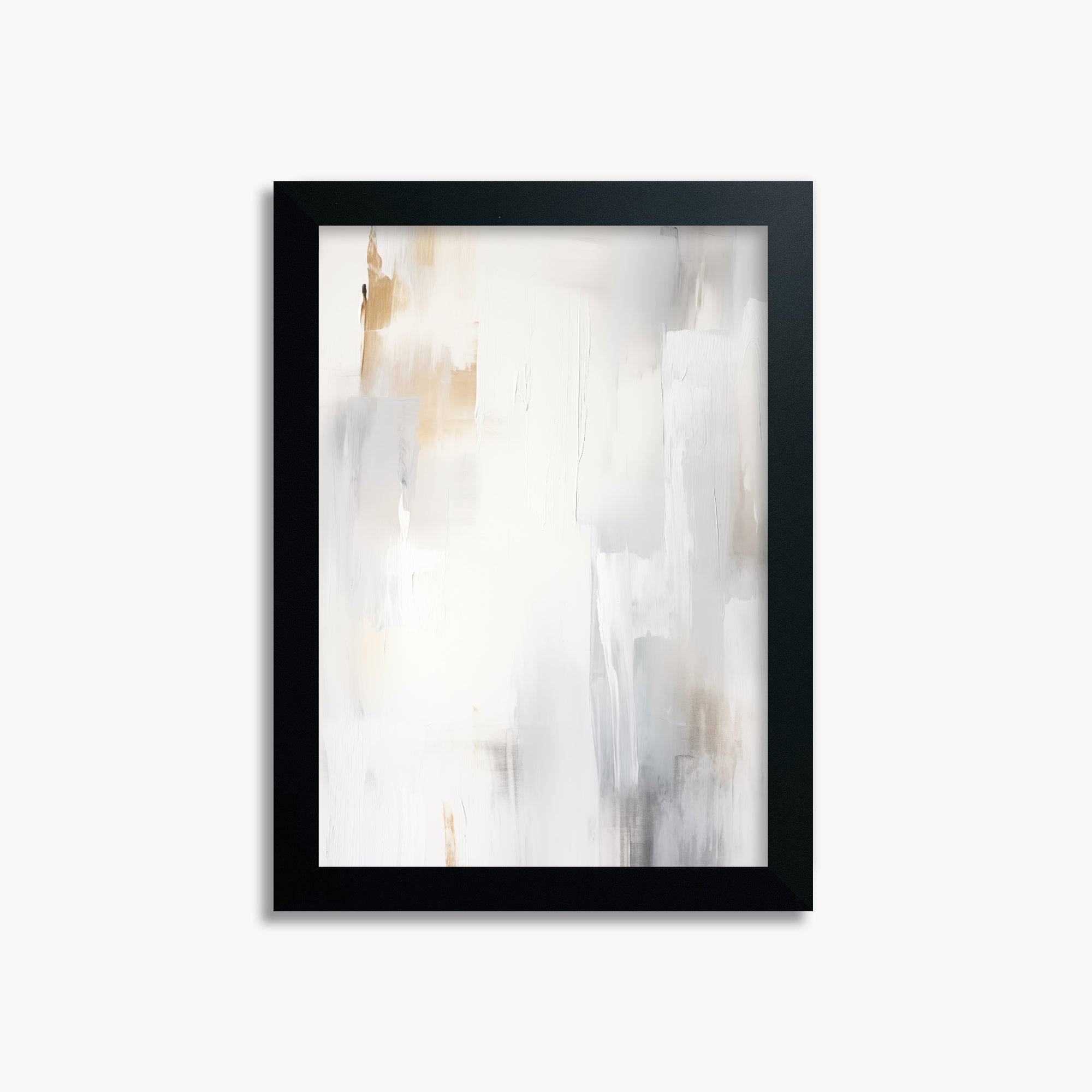 Opaline Mist, 21x30cm Framed Poster With Black Frame