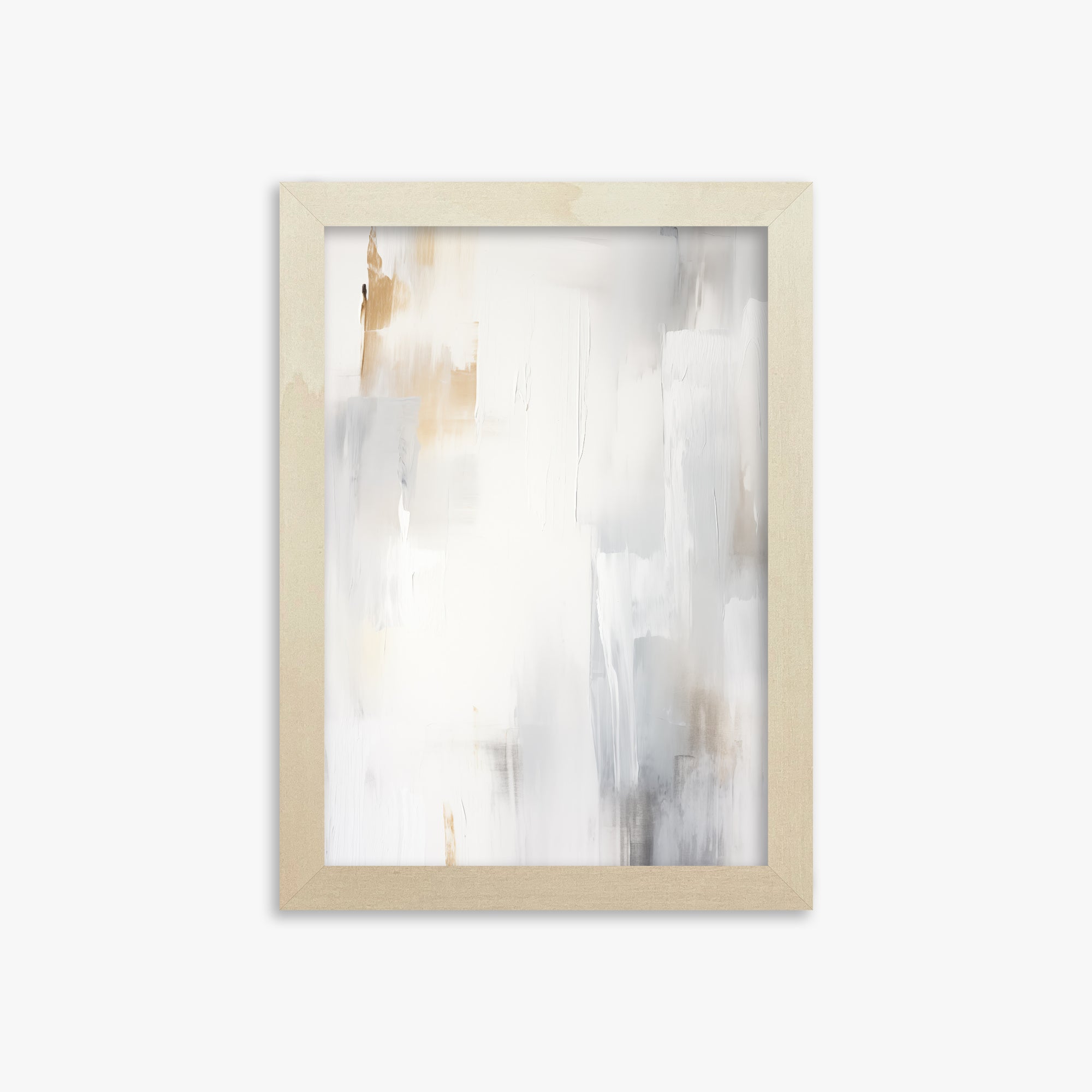 Opaline Mist, 21x30cm Framed Poster With Lime Wood Frame