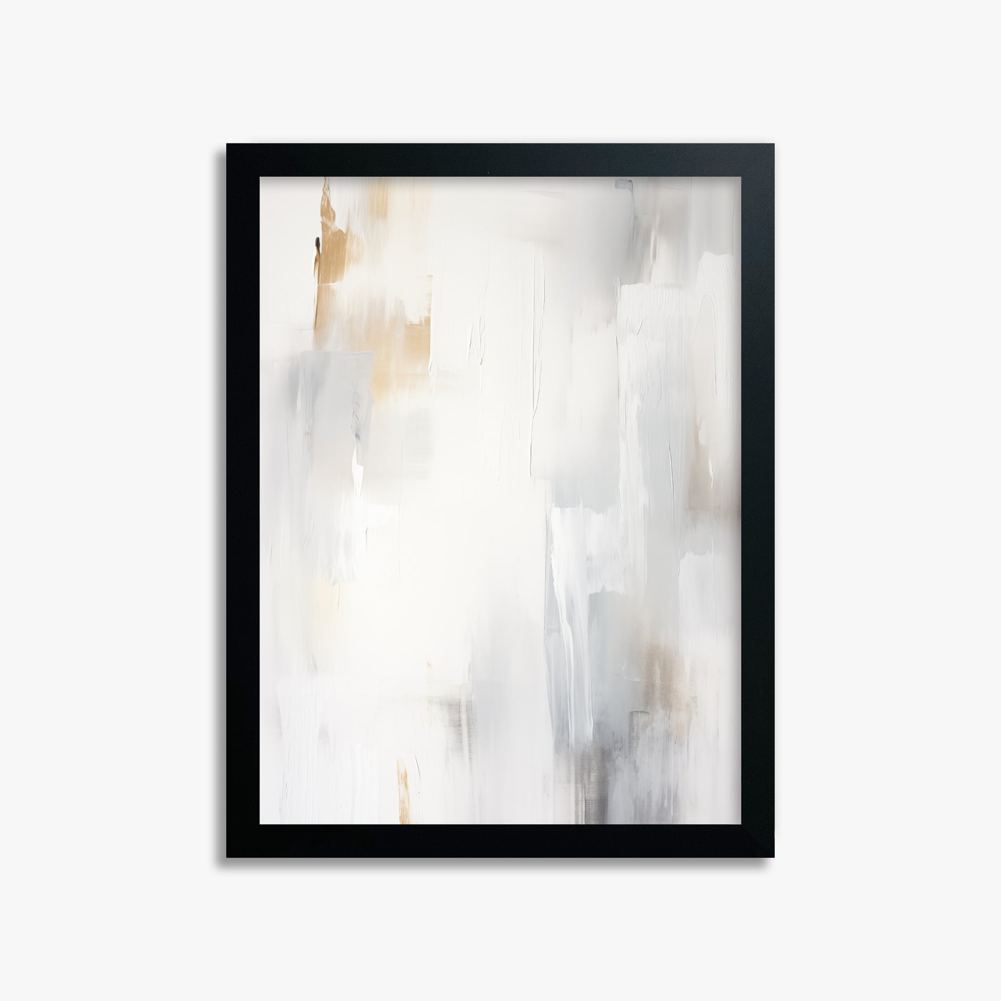 Opaline Mist, 30x40cm Framed Poster With Black Frame