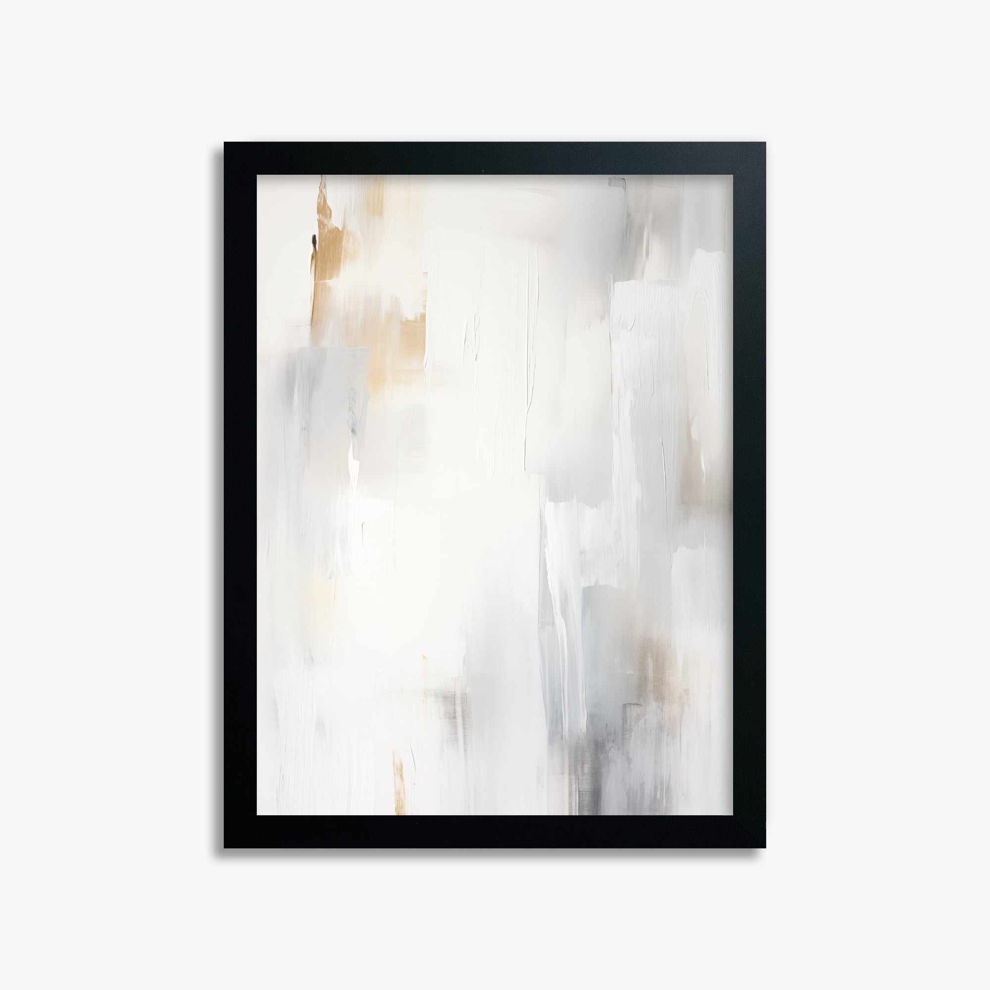Opaline Mist, 30x40cm Framed Poster With Black Frame