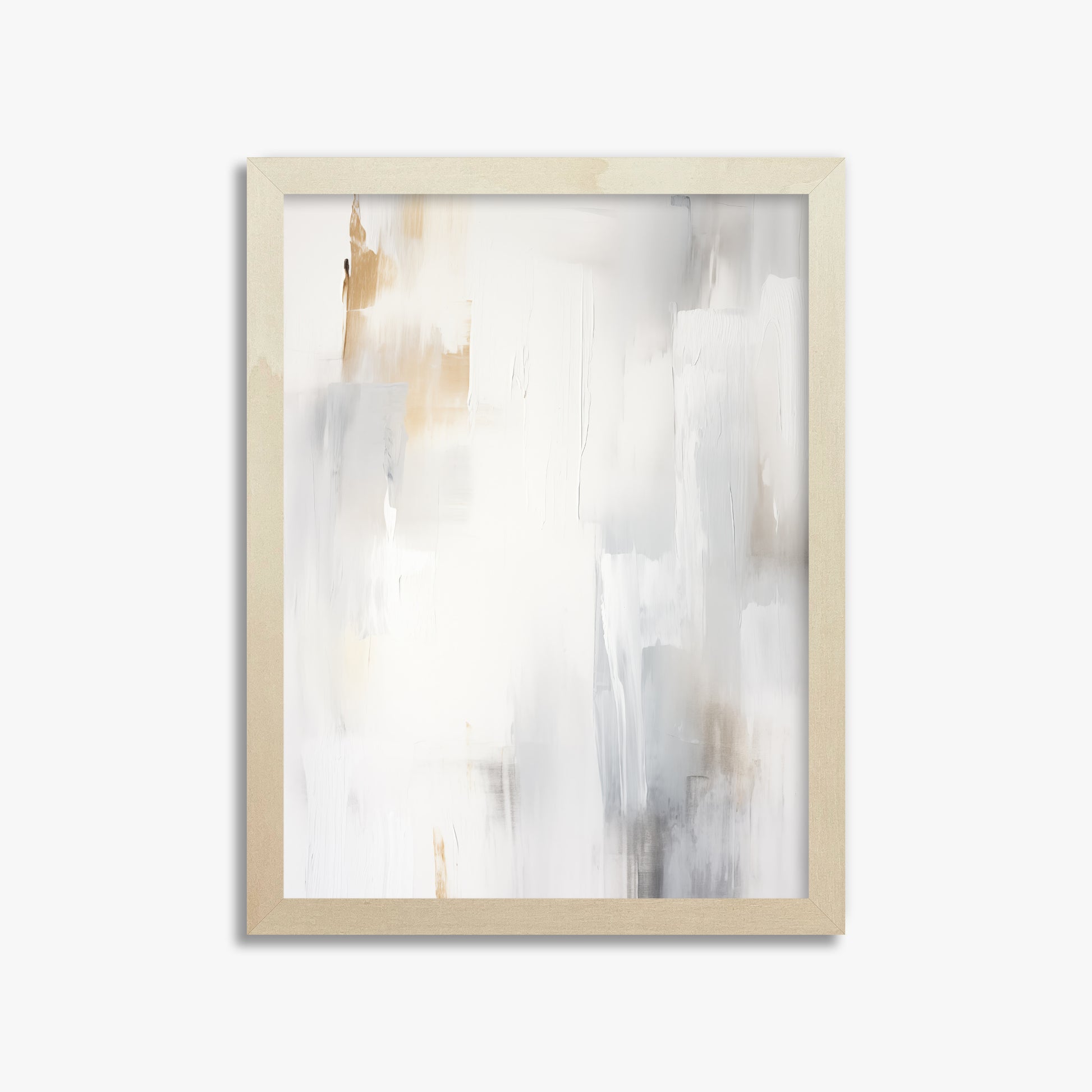 Opaline Mist, 30x40cm Framed Poster With Lime Wood Frame