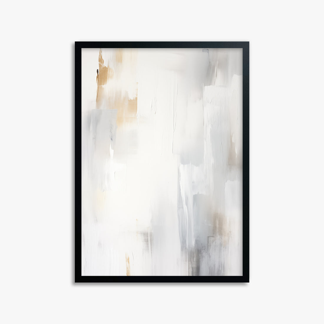 Opaline Mist, 50x70cm Framed Poster With Black Frame