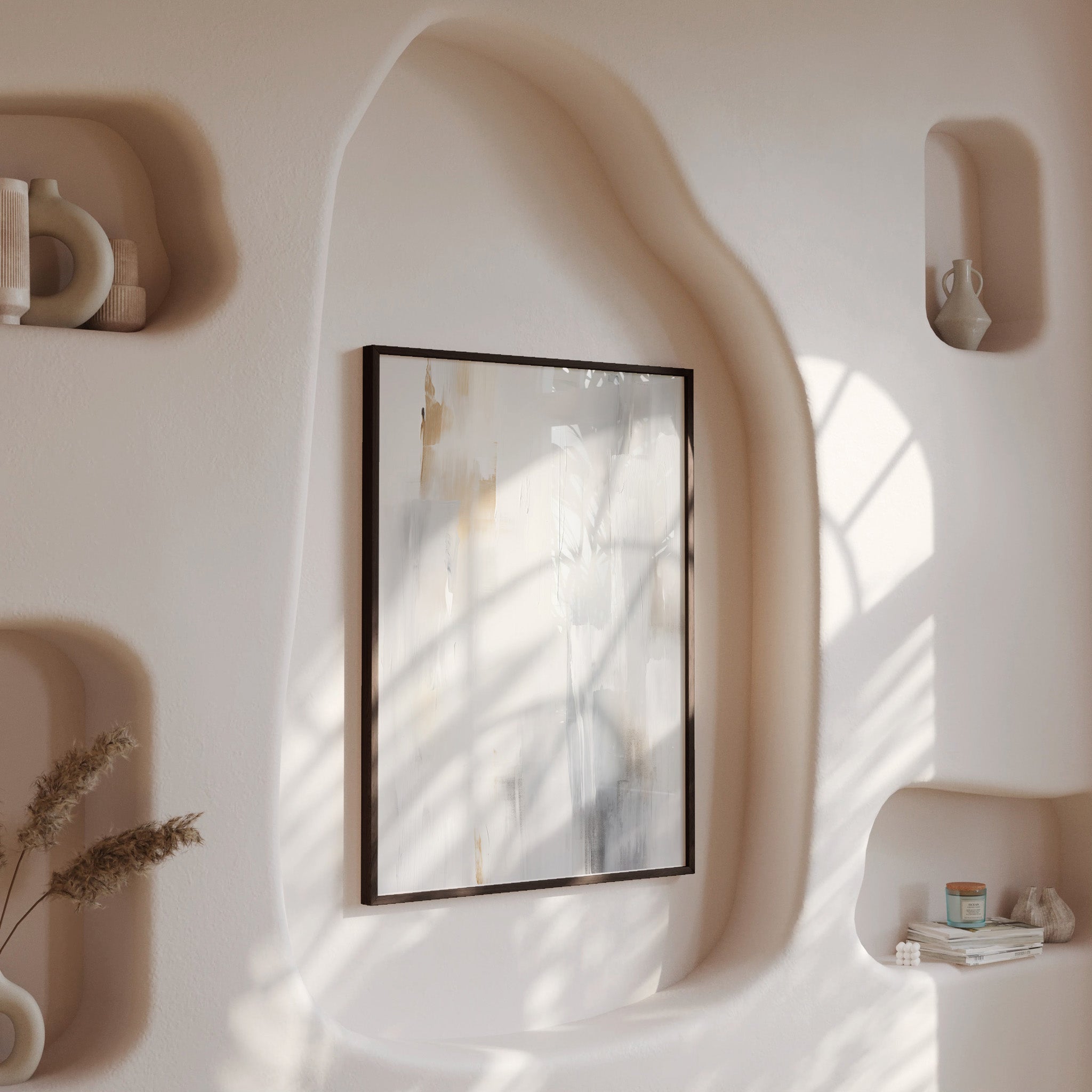 Design Concept No. 13 for Opaline Mist Modern Poster Art