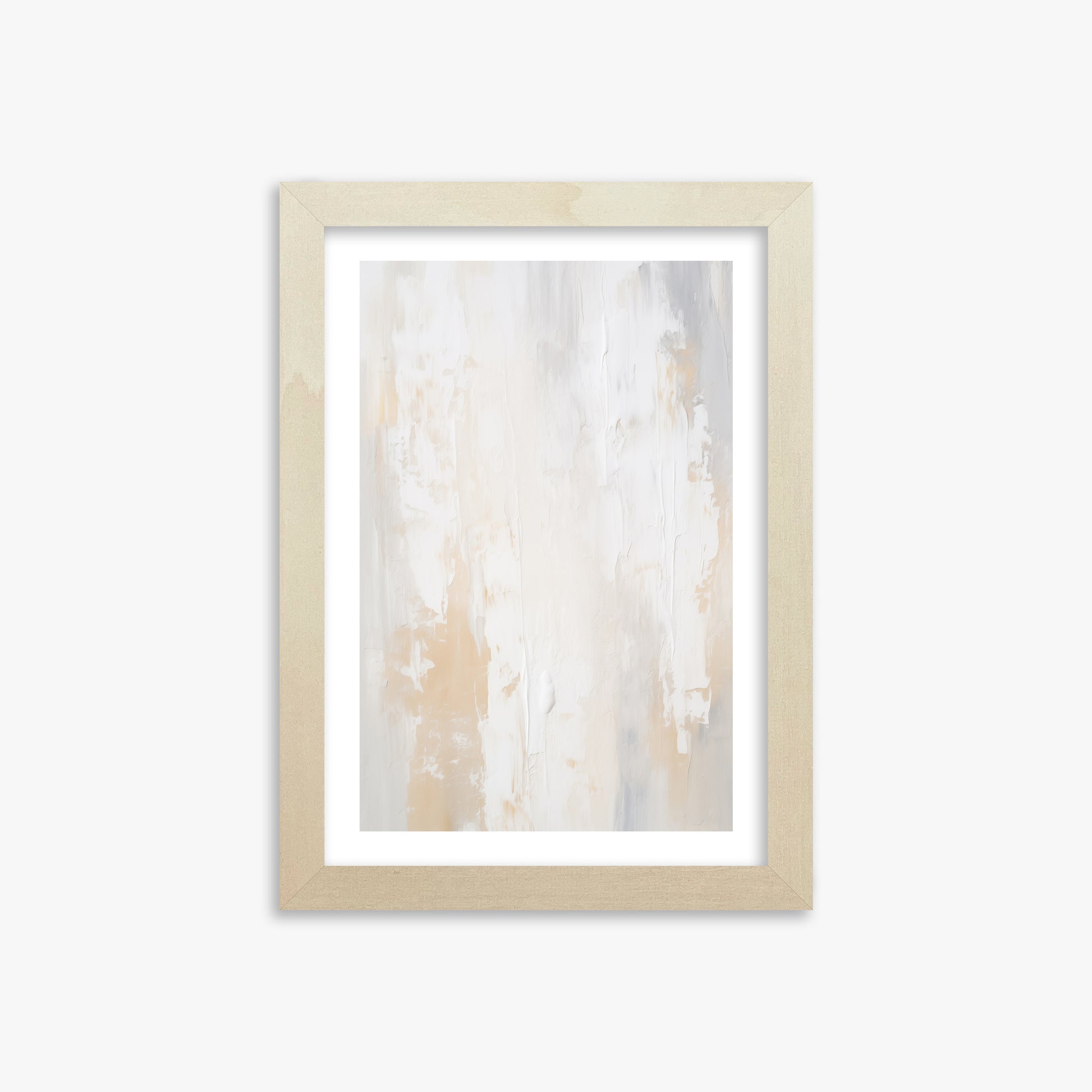 Antik Textured Wall, 21x30cm Framed Poster With Lime Wood Frame