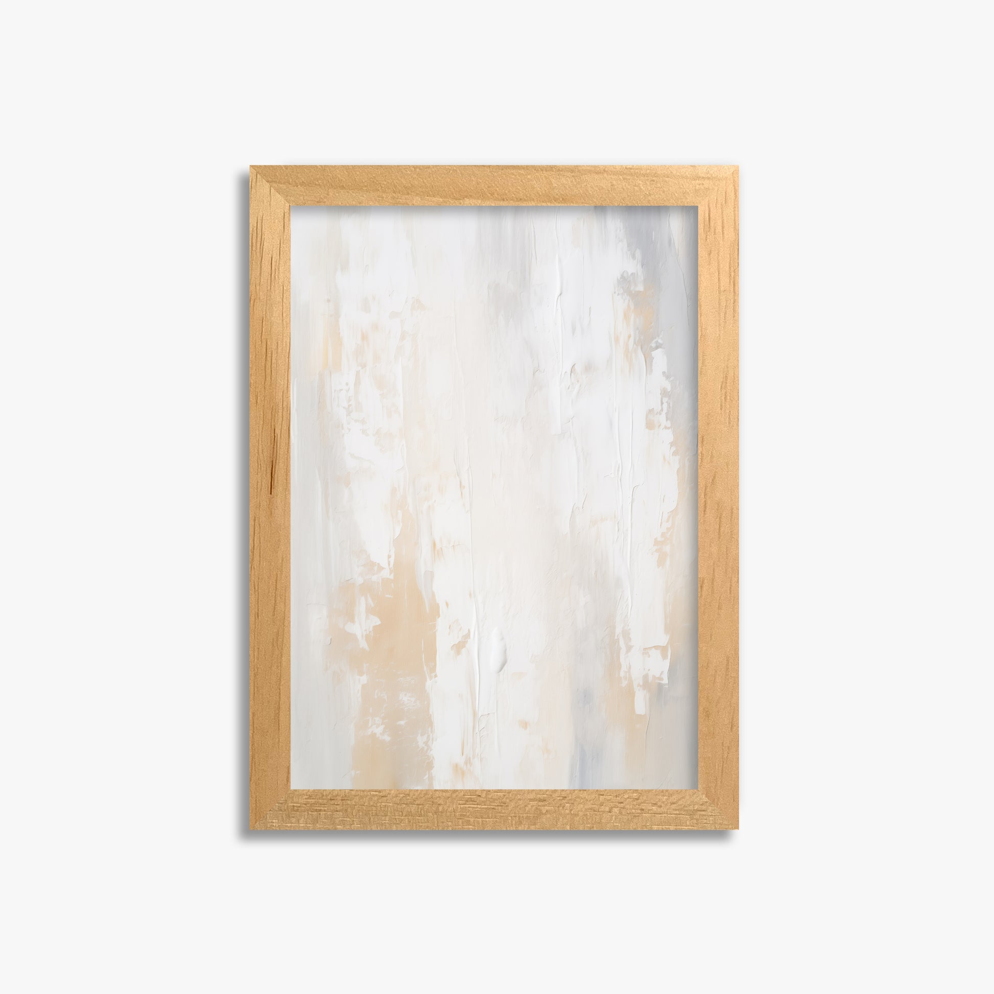Antik Textured Wall, 21x30cm Framed Poster With Oak Frame