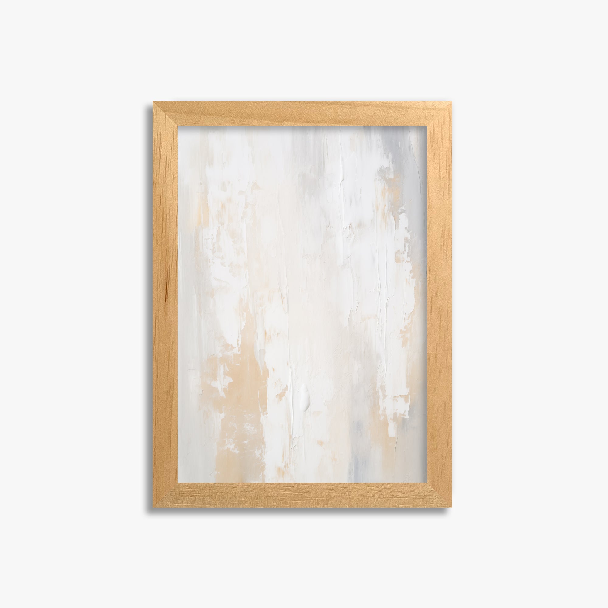 Antik Textured Wall, 21x30cm Framed Poster With Oak Frame