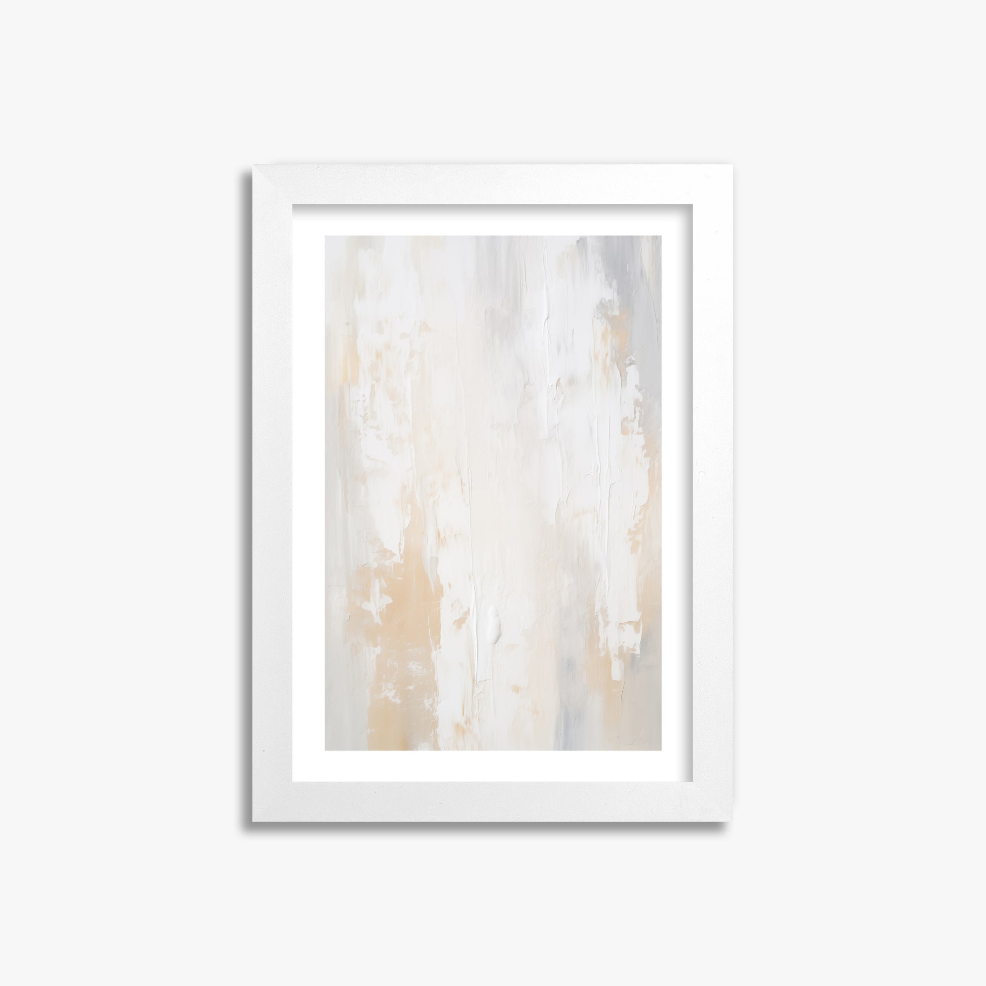 Antik Textured Wall, 21x30cm Framed Poster With White Frame