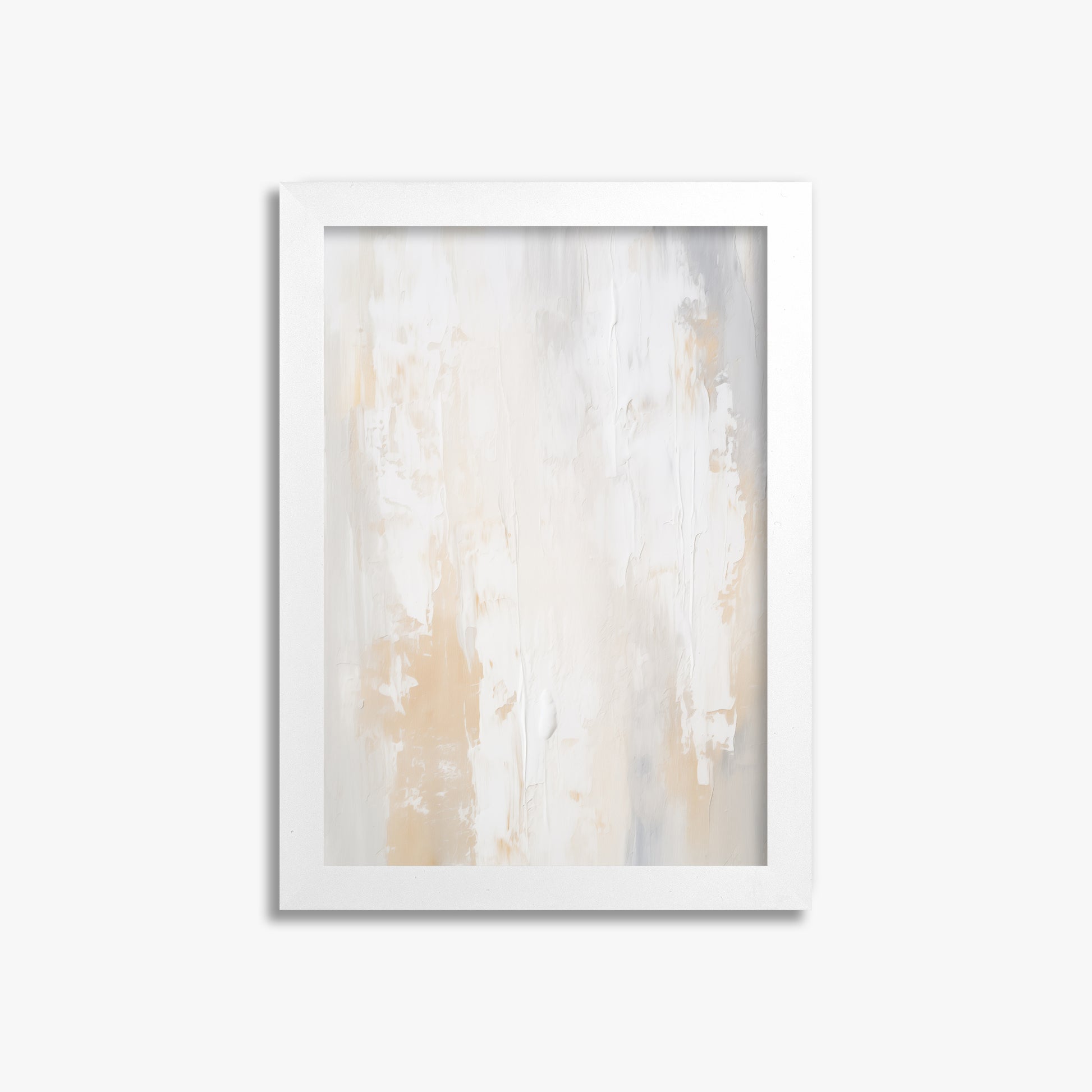 Antik Textured Wall, 21x30cm Framed Poster With White Frame