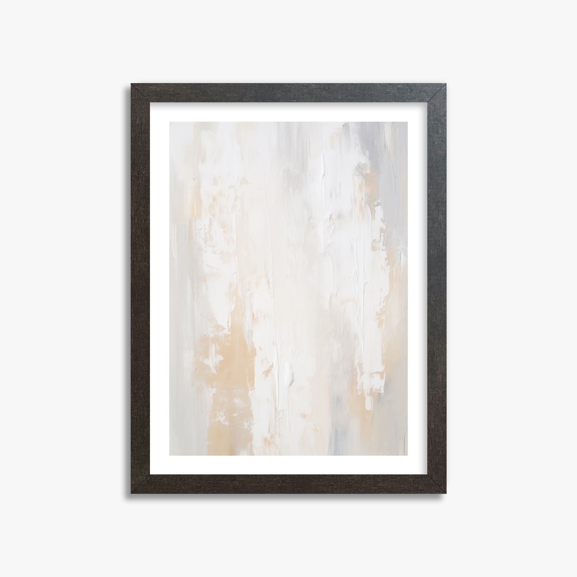 Antik Textured Wall, 30x40cm Framed Poster With Espresso Frame