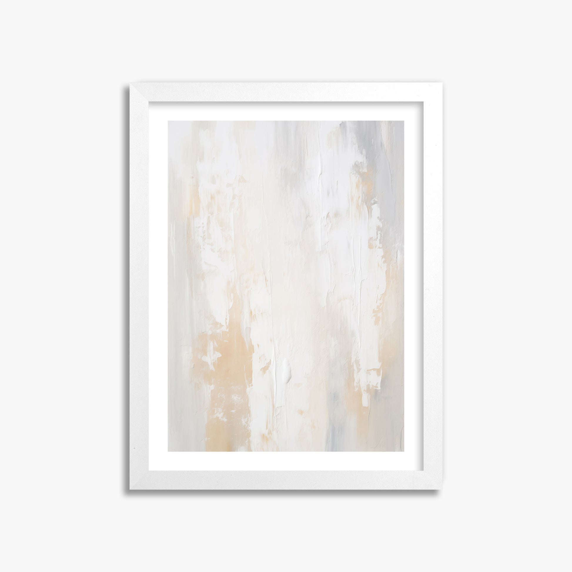 Antik Textured Wall, 30x40cm Framed Poster With White Frame