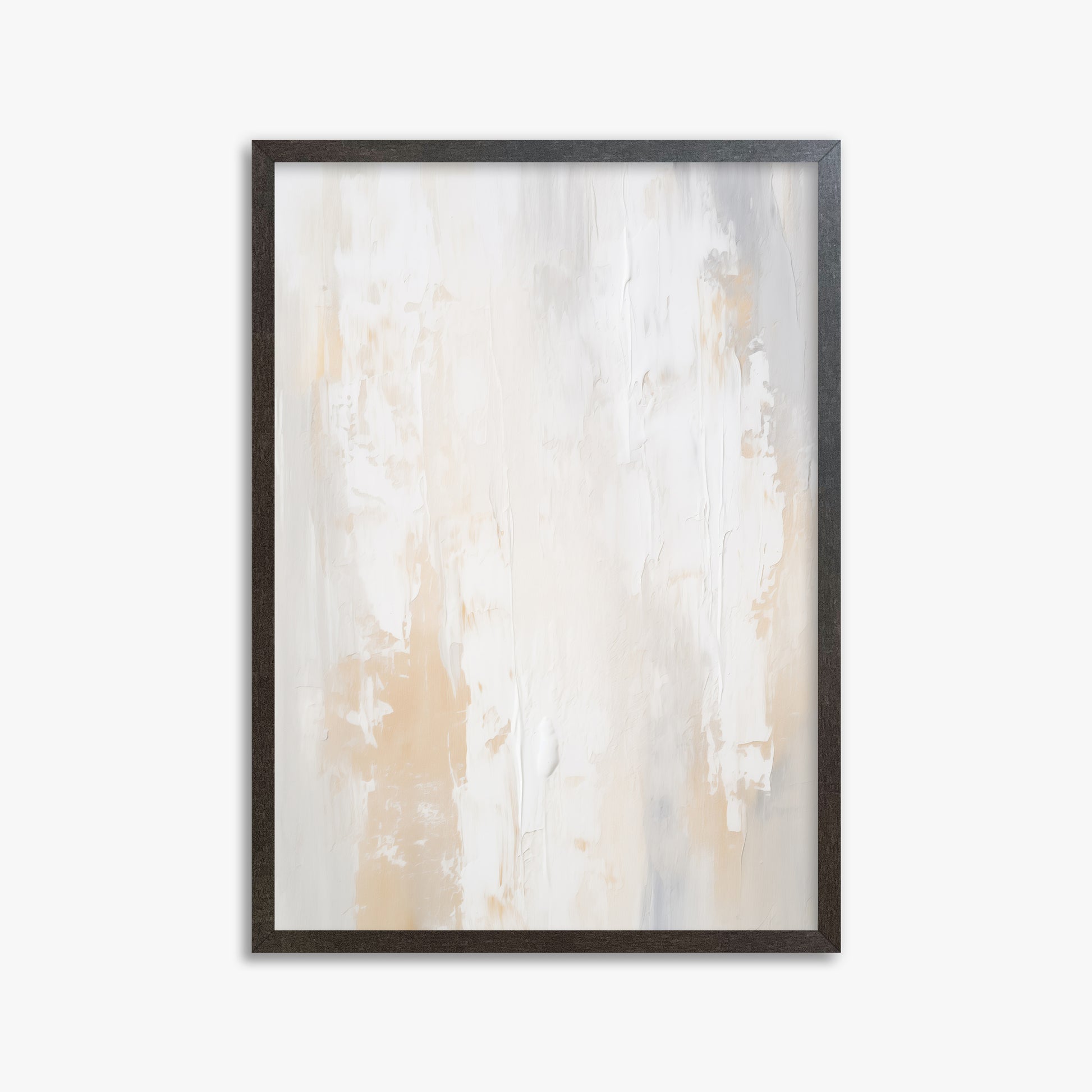 Antik Textured Wall, 50x70cm Framed Poster With Espresso Frame