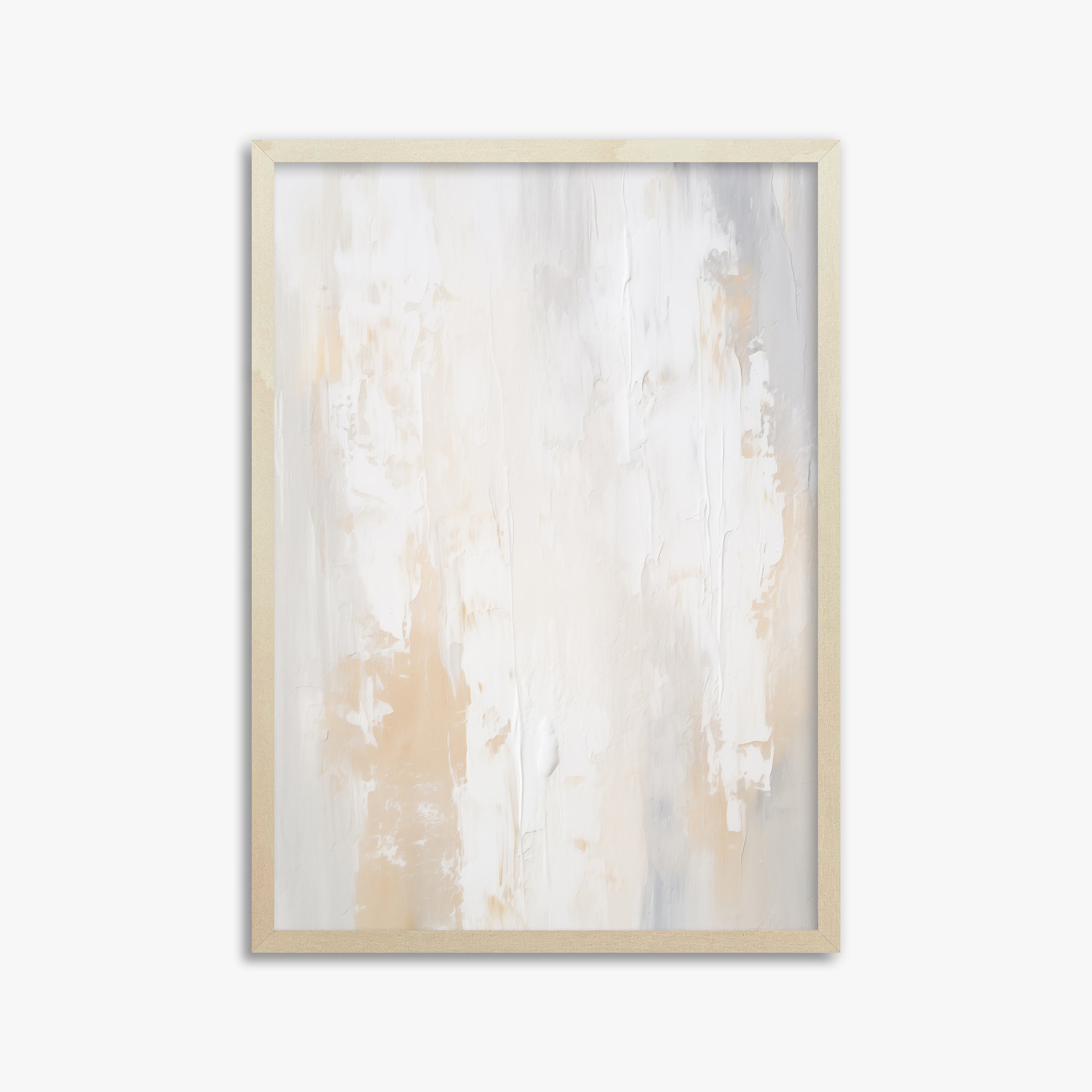 Antik Textured Wall, 50x70cm Framed Poster With Lime Wood Frame