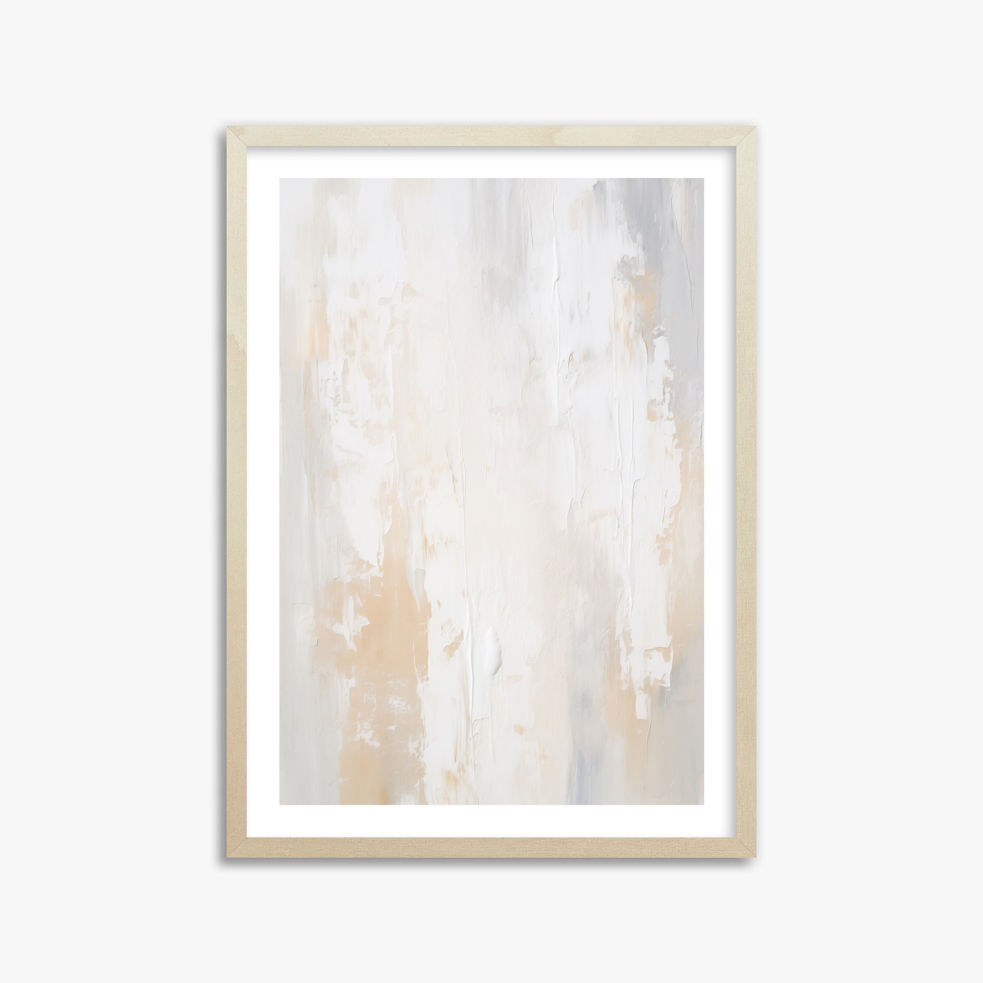 Antik Textured Wall, 50x70cm Framed Poster With Lime Wood Frame