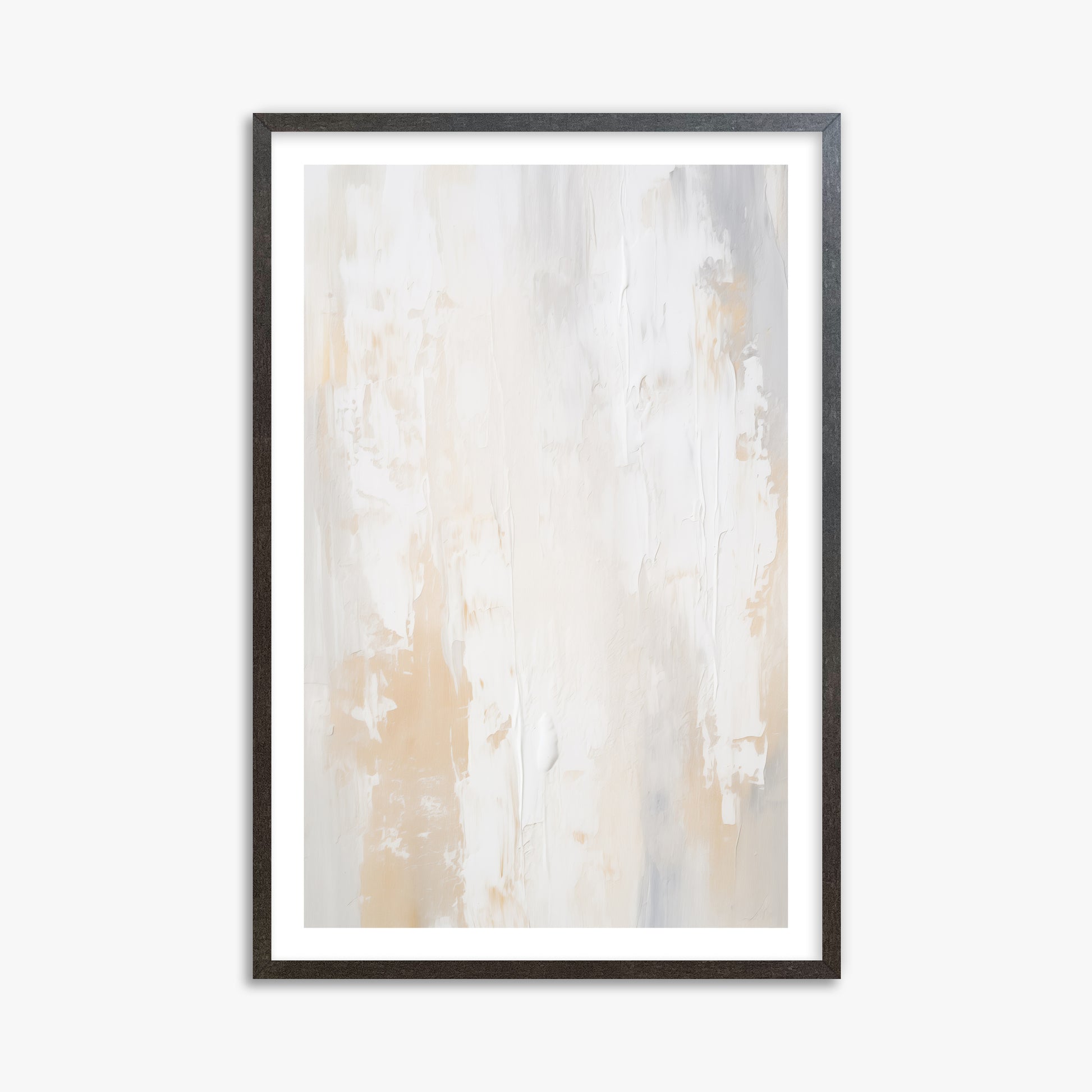 Antik Textured Wall, 61x91cm Framed Poster With Espresso Frame
