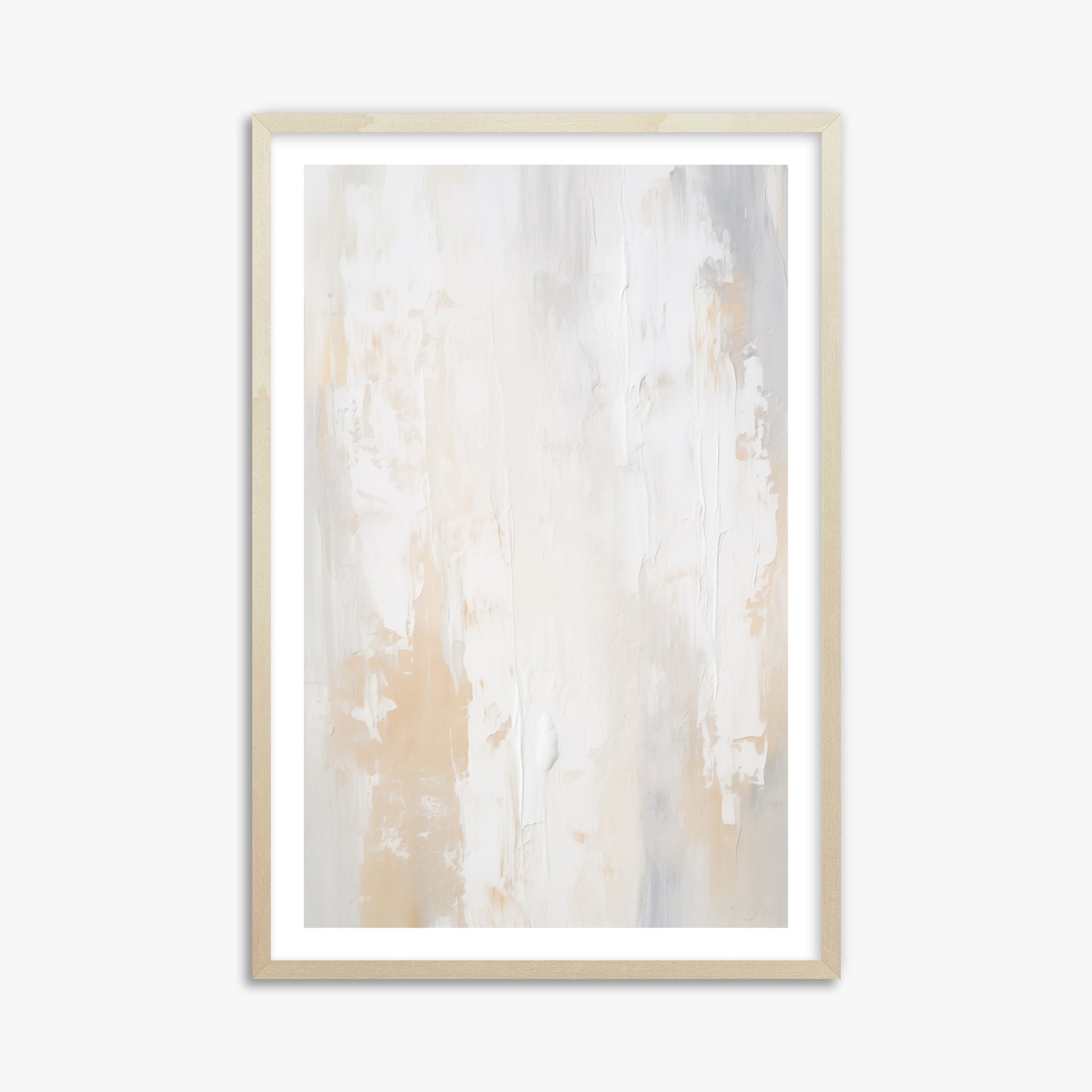 Antik Textured Wall, 61x91cm Framed Poster With Lime Wood Frame