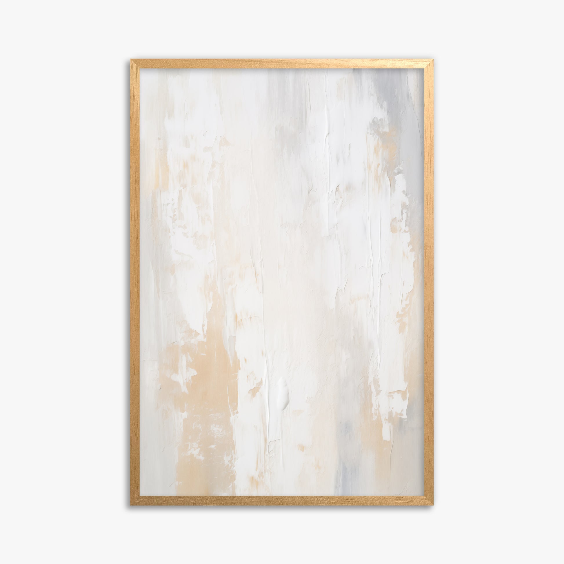 Antik Textured Wall, 61x91cm Framed Poster With Oak Frame
