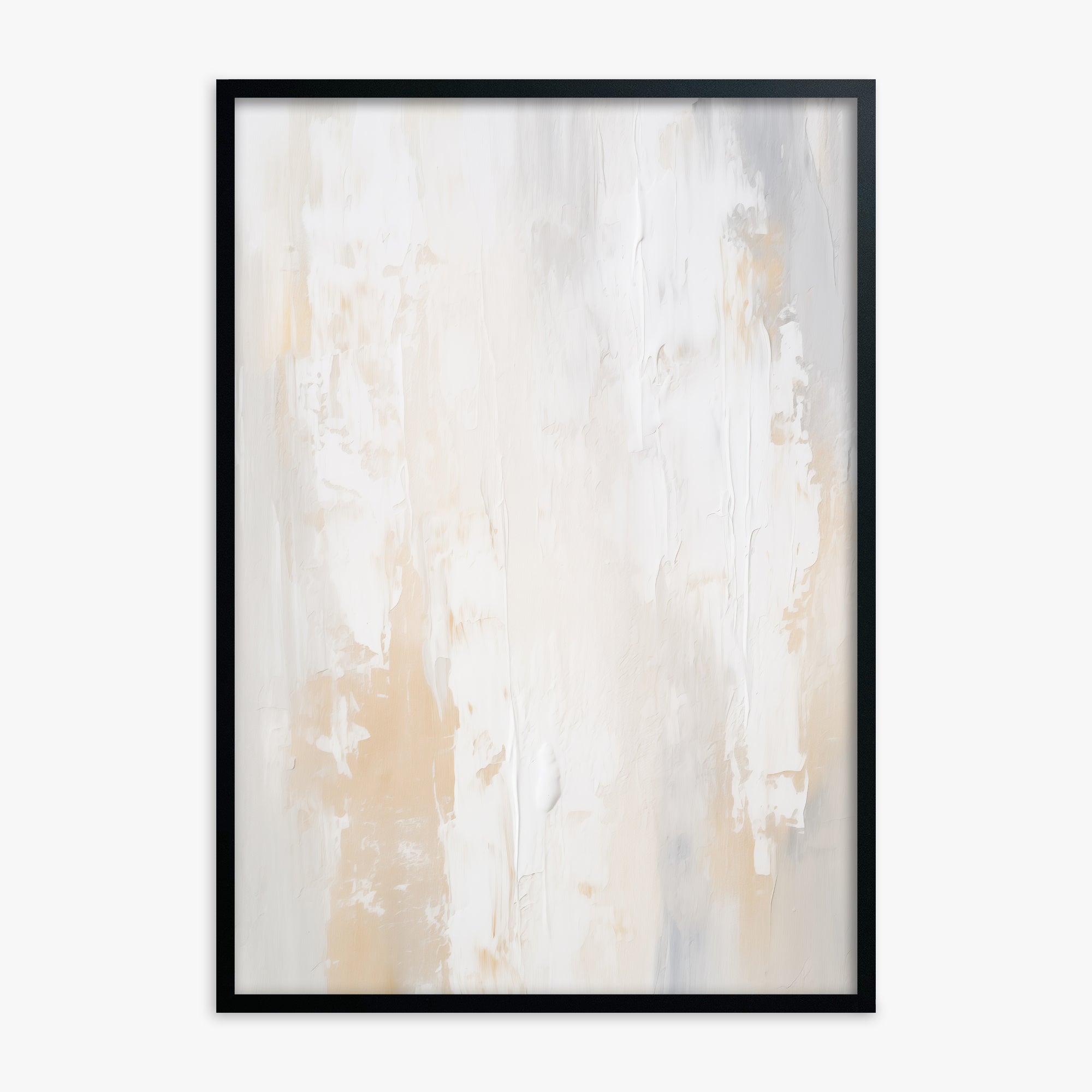 Antik Textured Wall, Black Framed Poster With Black Frame