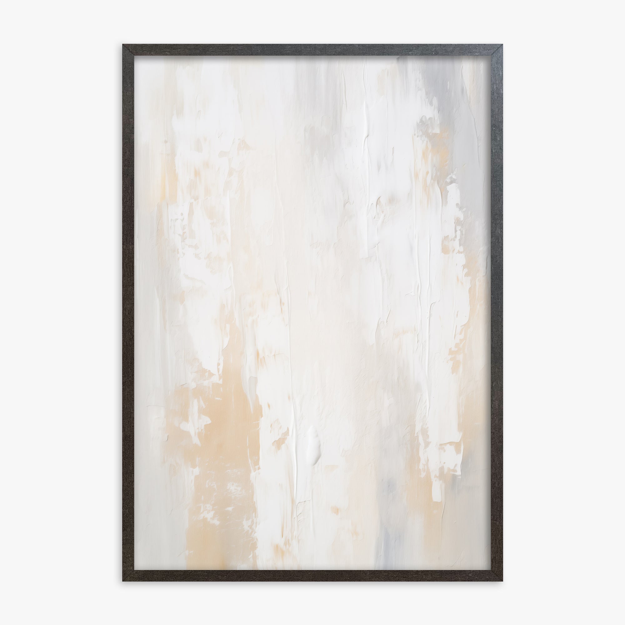 Antik Textured Wall, 70x100cm Framed Poster With Espresso Frame