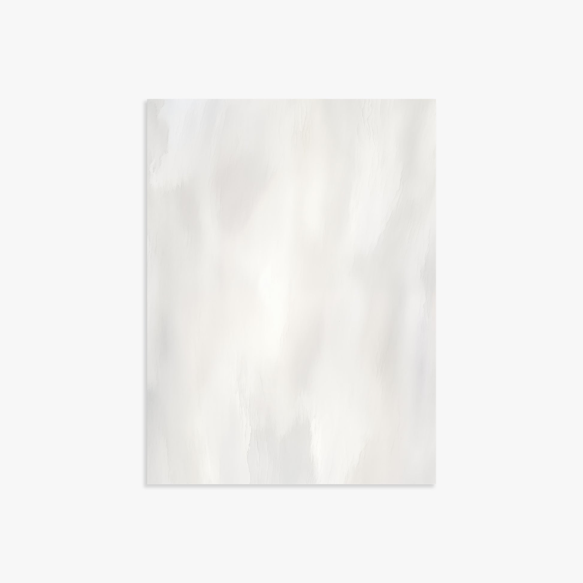 White Serenity, 30x40cm Poster Unframed