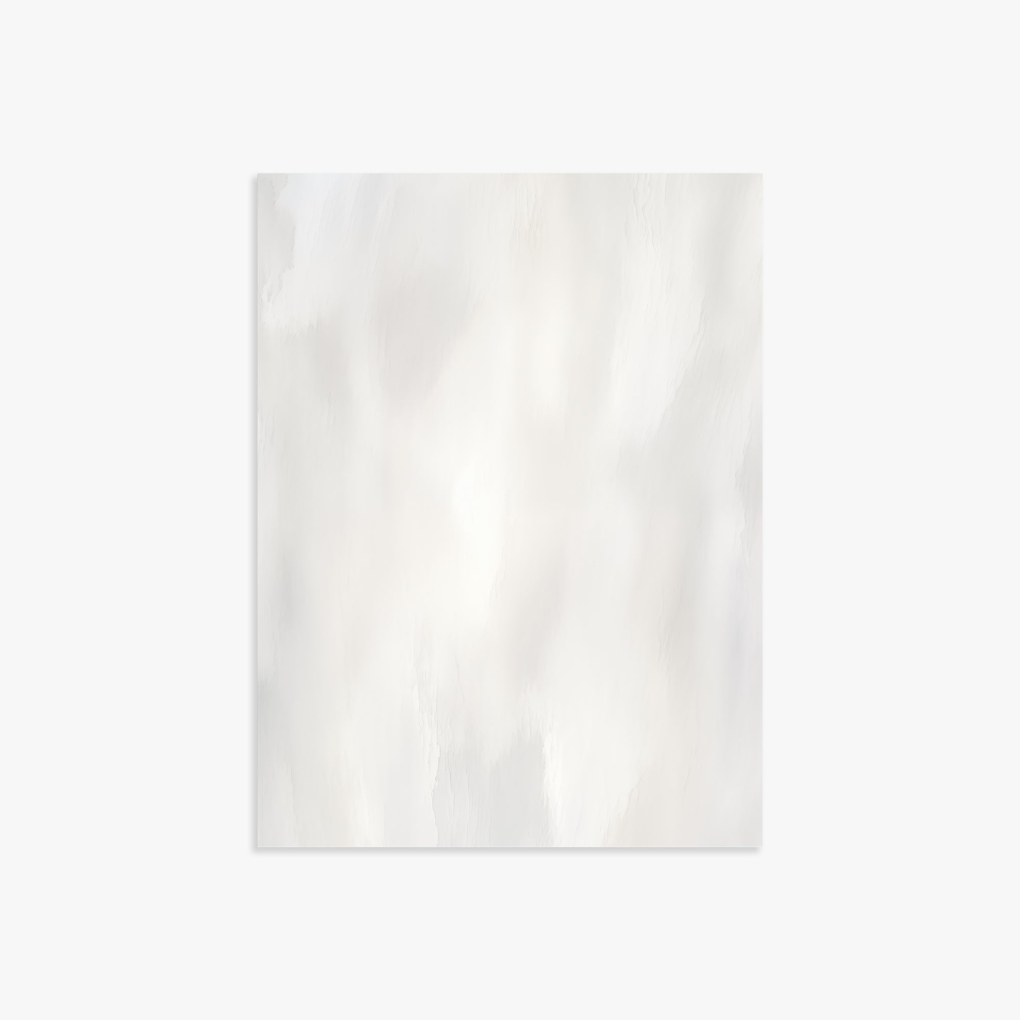 White Serenity, 30x40cm Poster Unframed