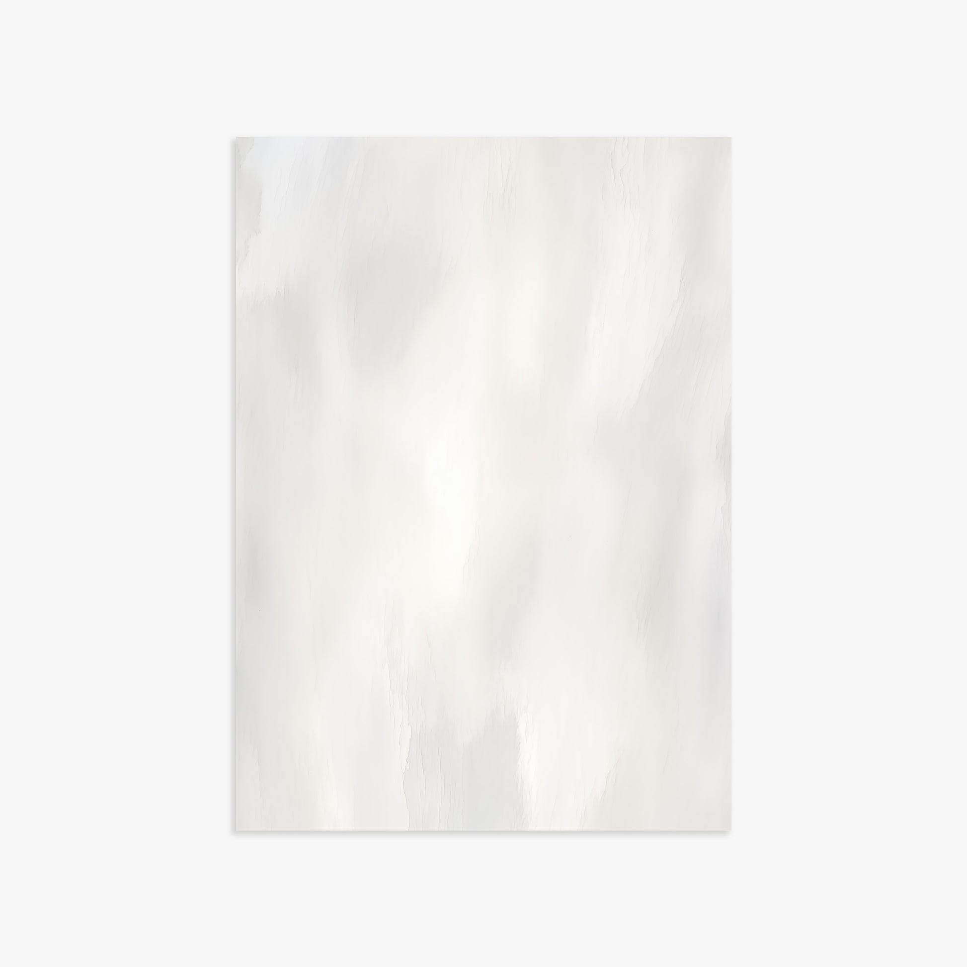 White Serenity, 50x70cm Poster Unframed
