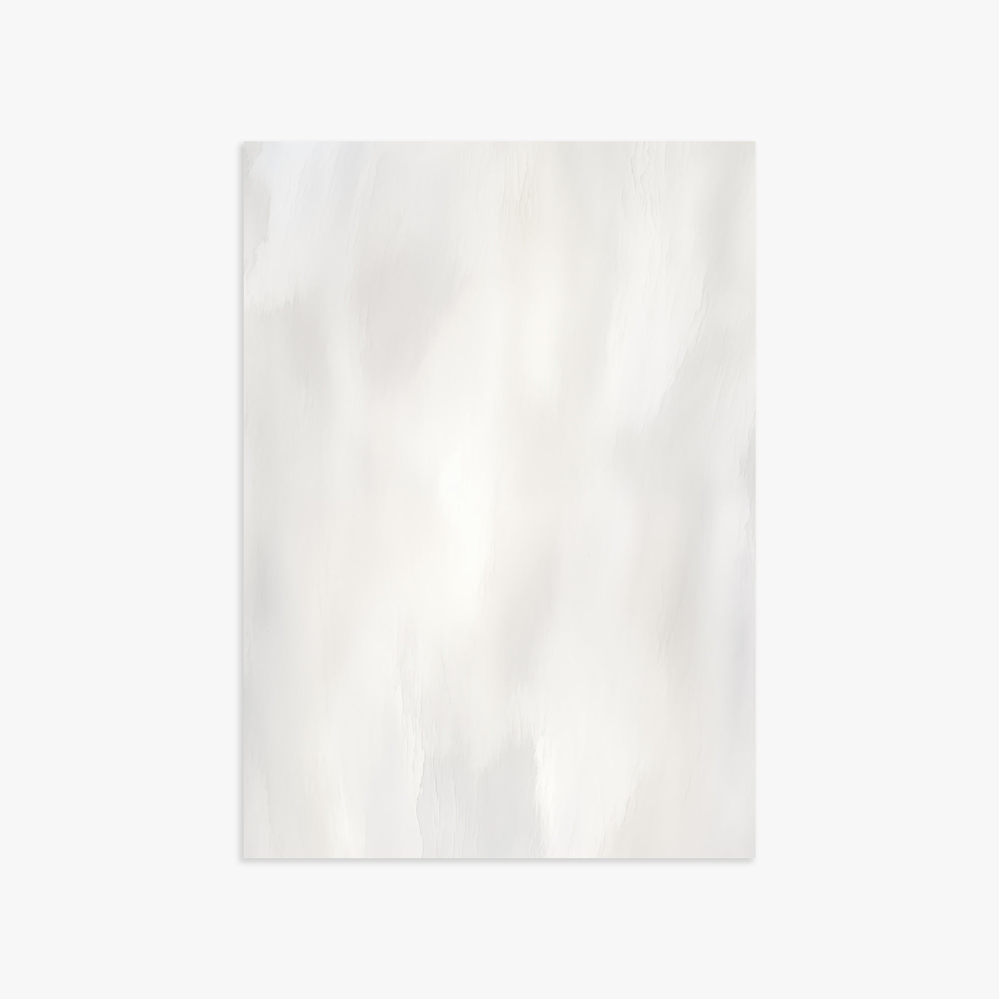 White Serenity, 50x70cm Poster Unframed