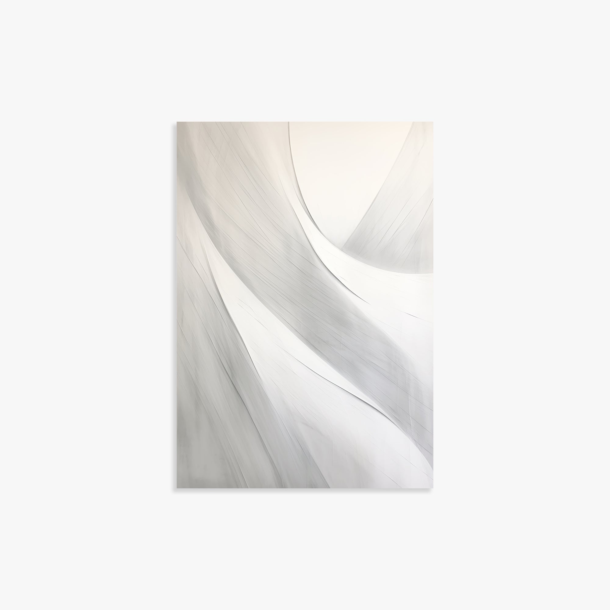 Silk Flow Curves, 21x30cm Poster Unframed
