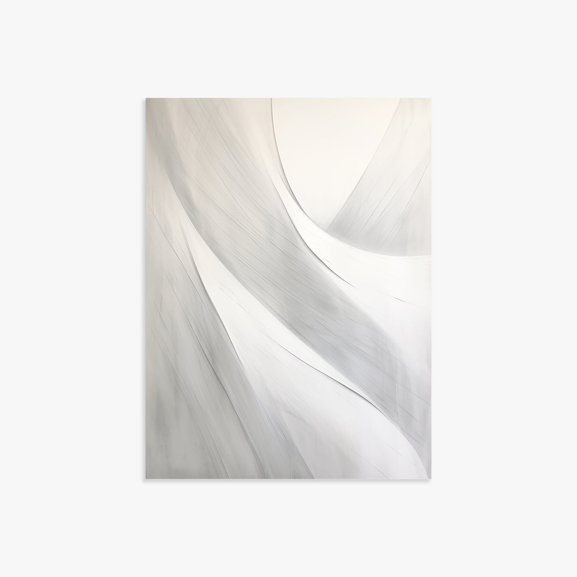 Silk Flow Curves, 30x40cm Poster Unframed