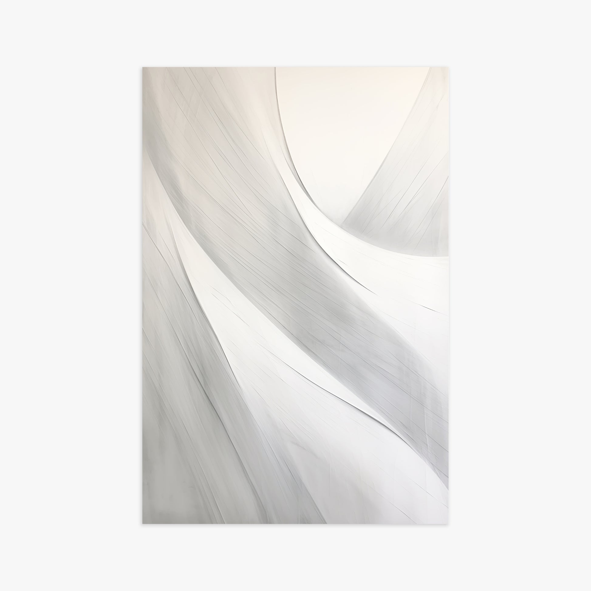 Silk Flow Curves, 61x91cm Poster Unframed