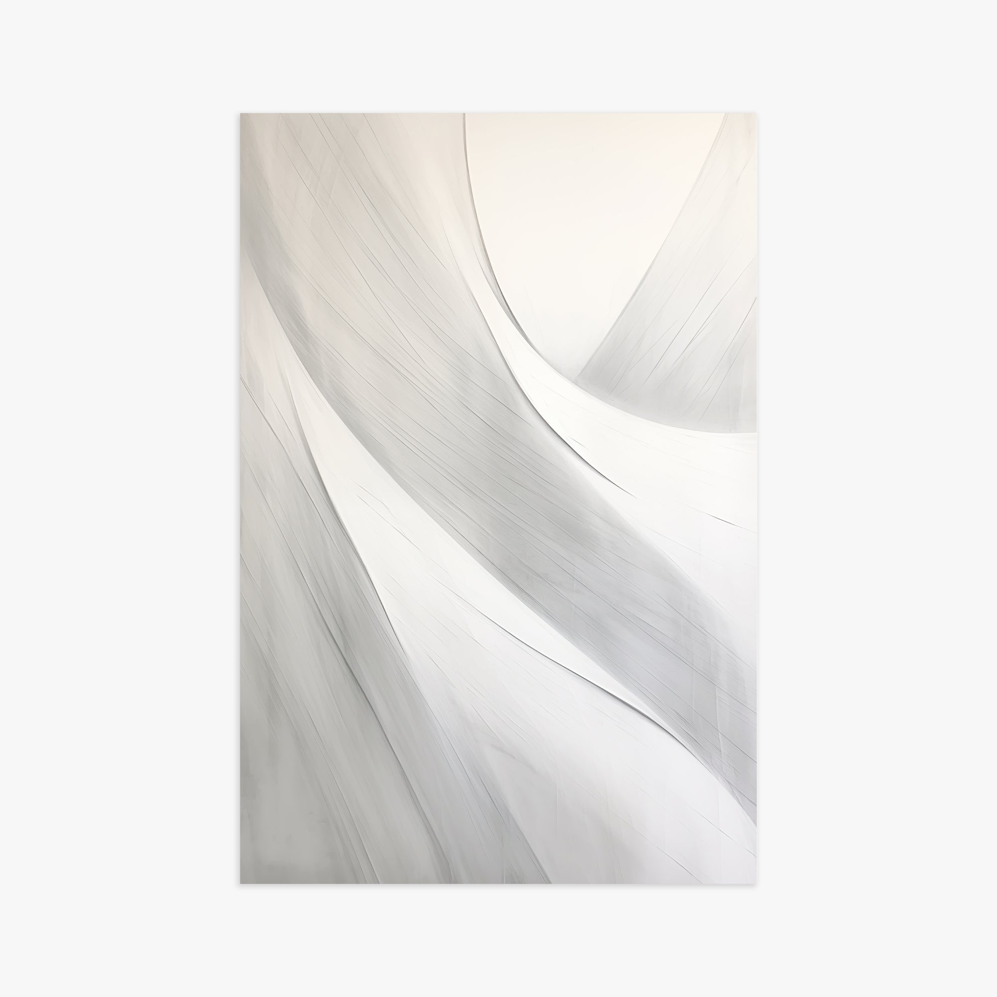 Silk Flow Curves, 61x91cm Poster Unframed