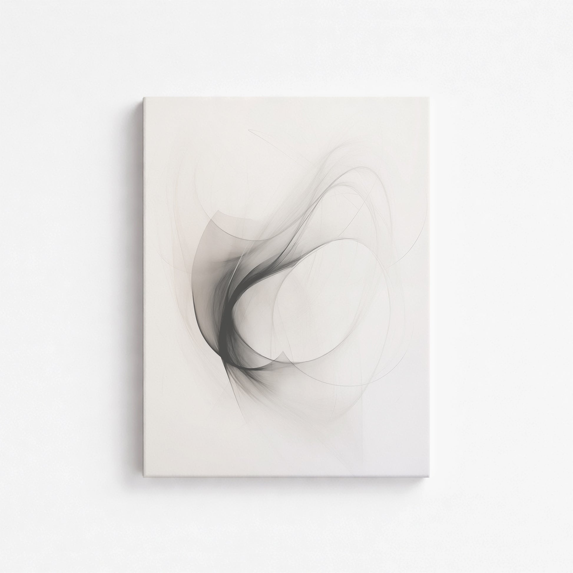 Ethereal Smoke Dance, 30x40cm Satin Canvas Poster