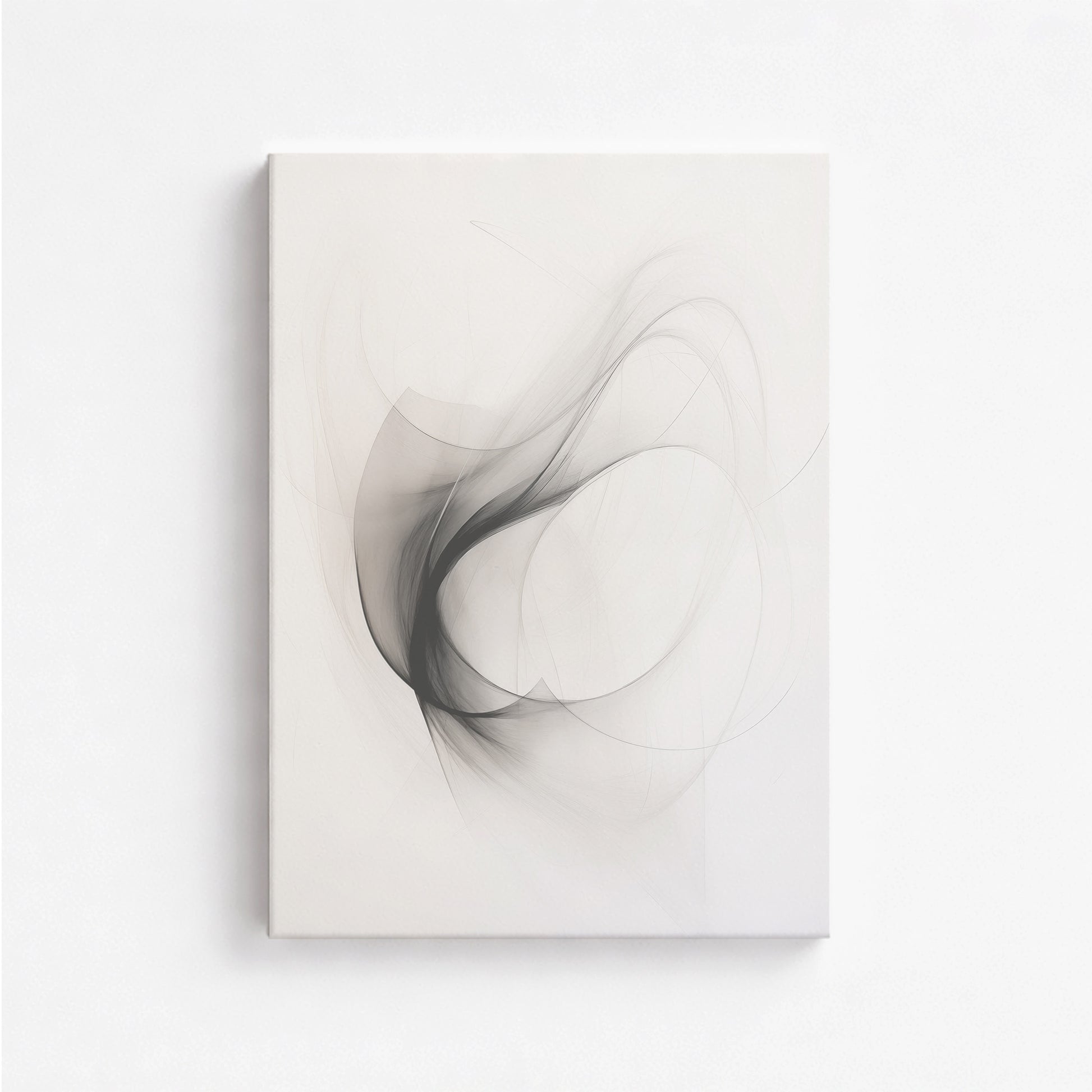 Ethereal Smoke Dance, 50x70cm Satin Canvas Poster