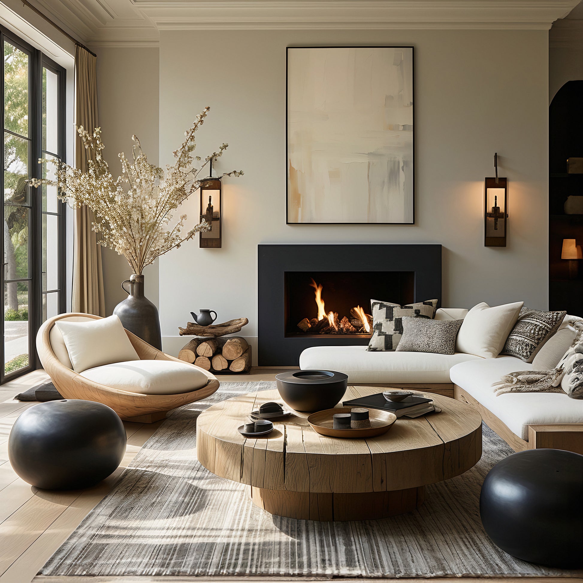 Design Concept No. 39 for Whispered Clarity Modern Poster Art