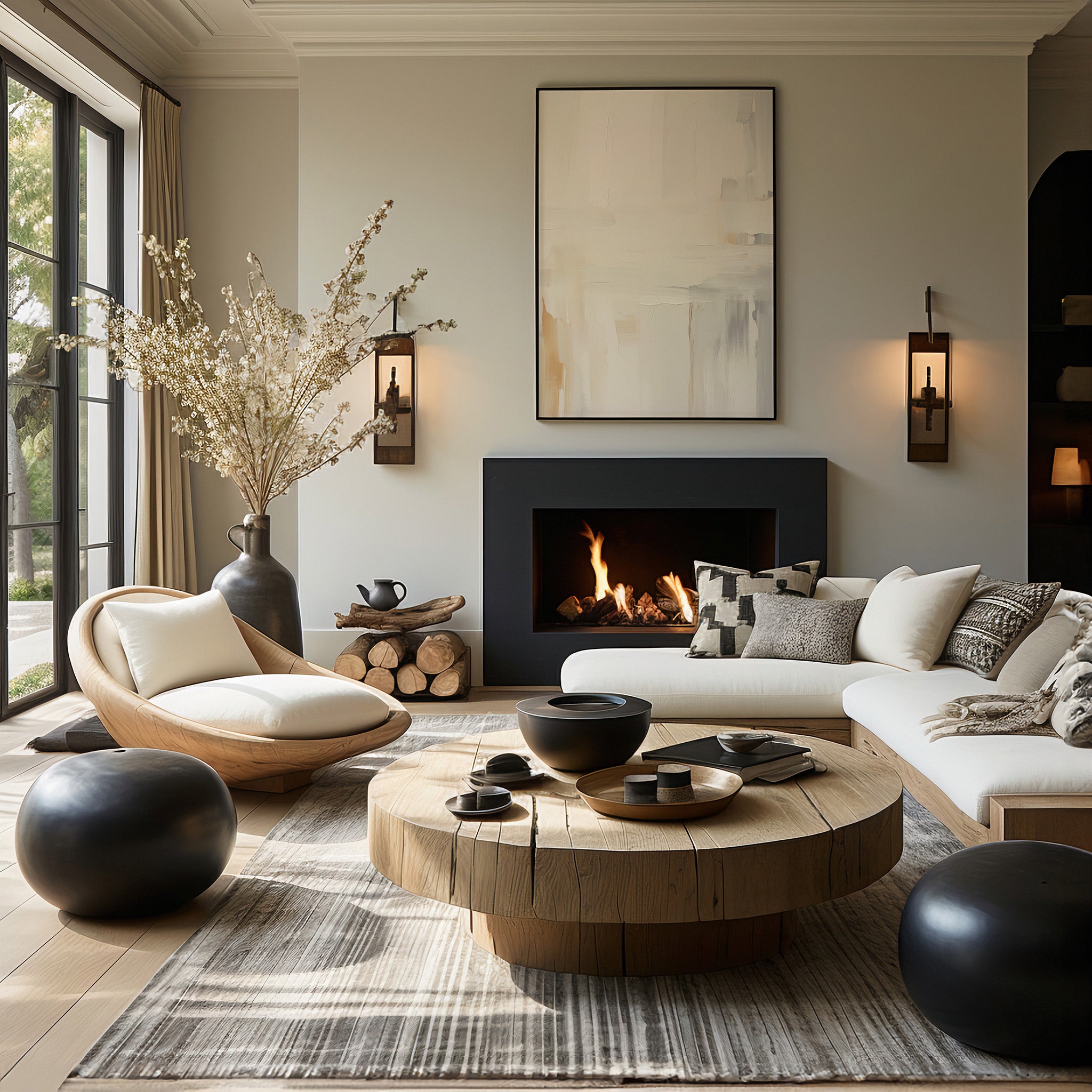 Design Concept No. 39 for Whispered Clarity Modern Poster Art